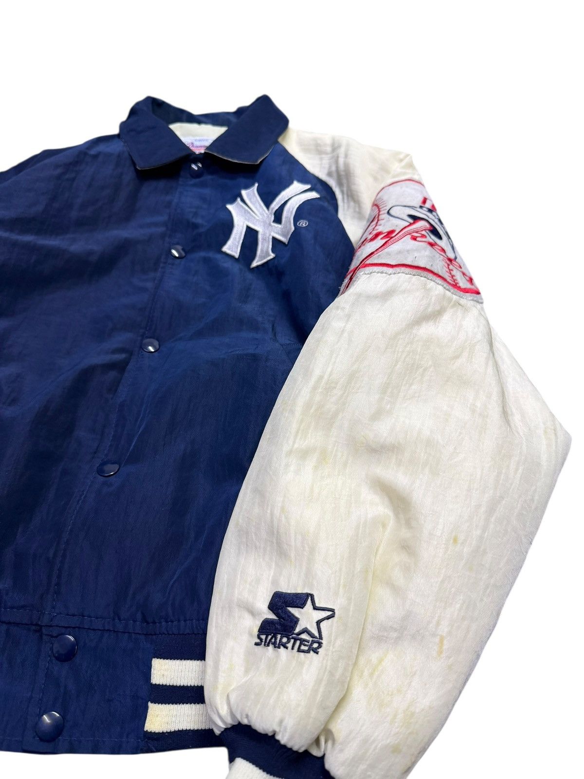 Starter Vintage 90s Diamond Collection by Starter Varsity New York Size US S / EU 44-46 / 1 - 4 Thumbnail