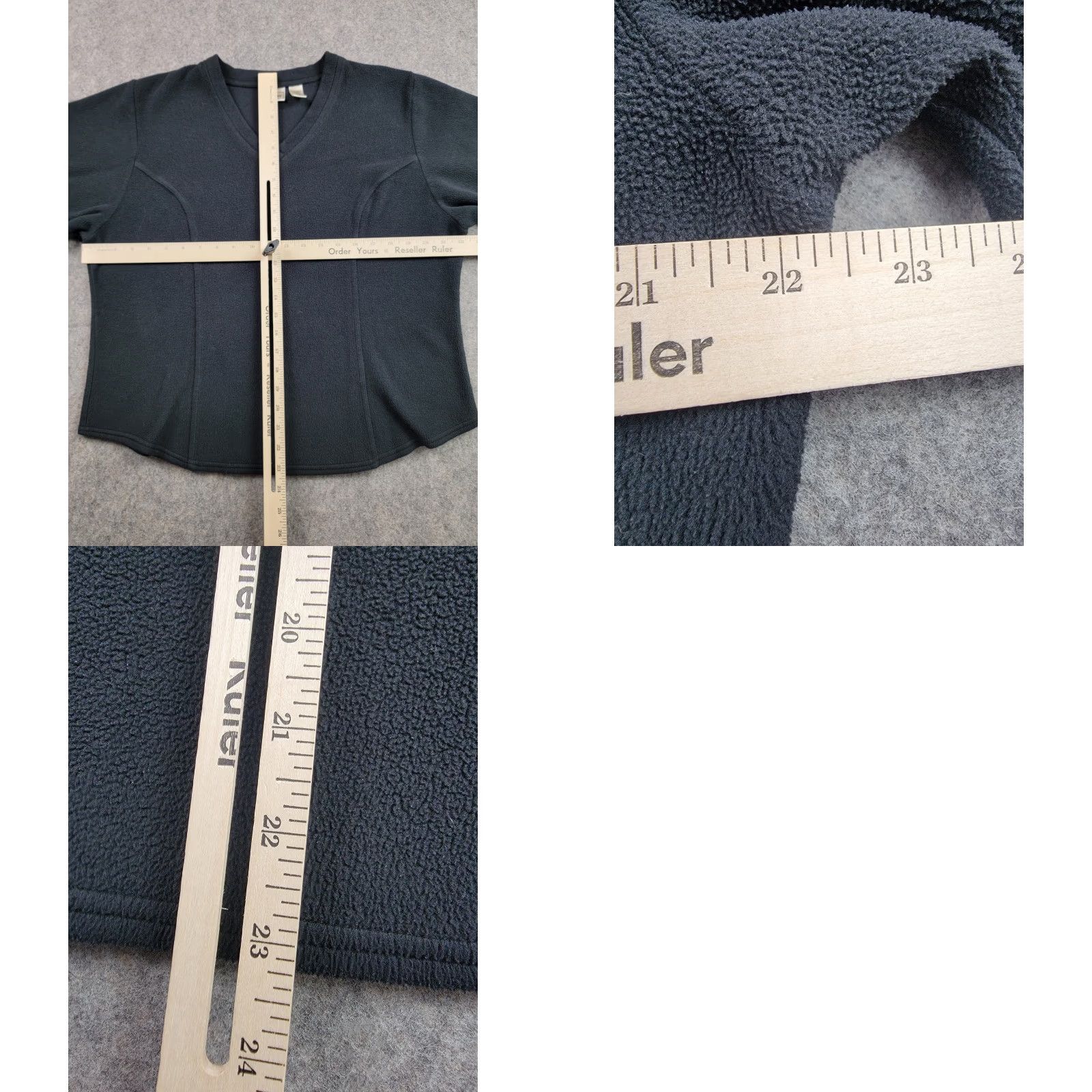 Vintage LL Bean Pullover Womens Large Fleece V Neck Long Sleeve Warm Outdoors Hiking Size L / US 10 / IT 46 - 8 Thumbnail