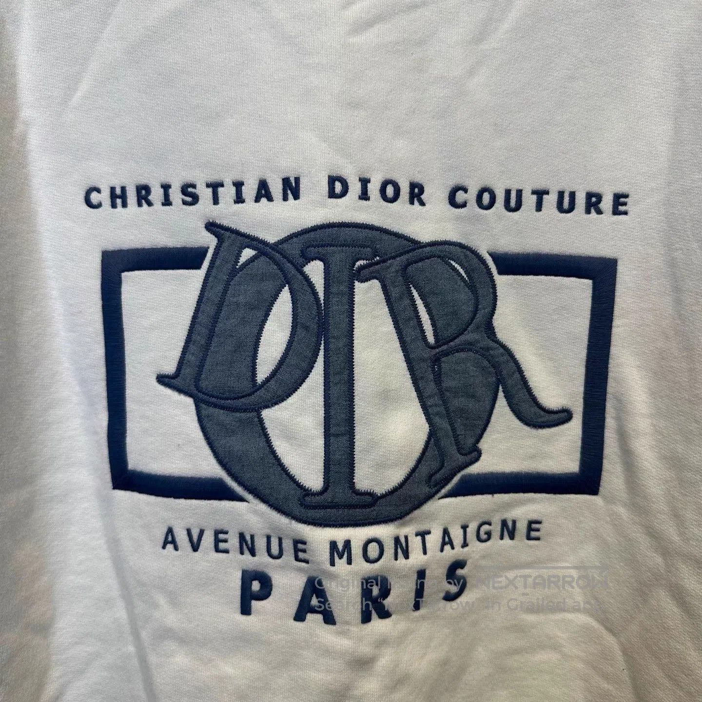 Dior White Long-Sleeve Sweatshirt. Size US M / EU 48-50 / 2 - 6 Thumbnail