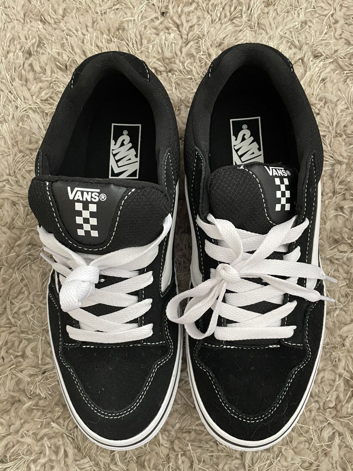 Vans Vans Caldrone Sneaker Black & White Size US 9 / EU 42 - 5 Thumbnail