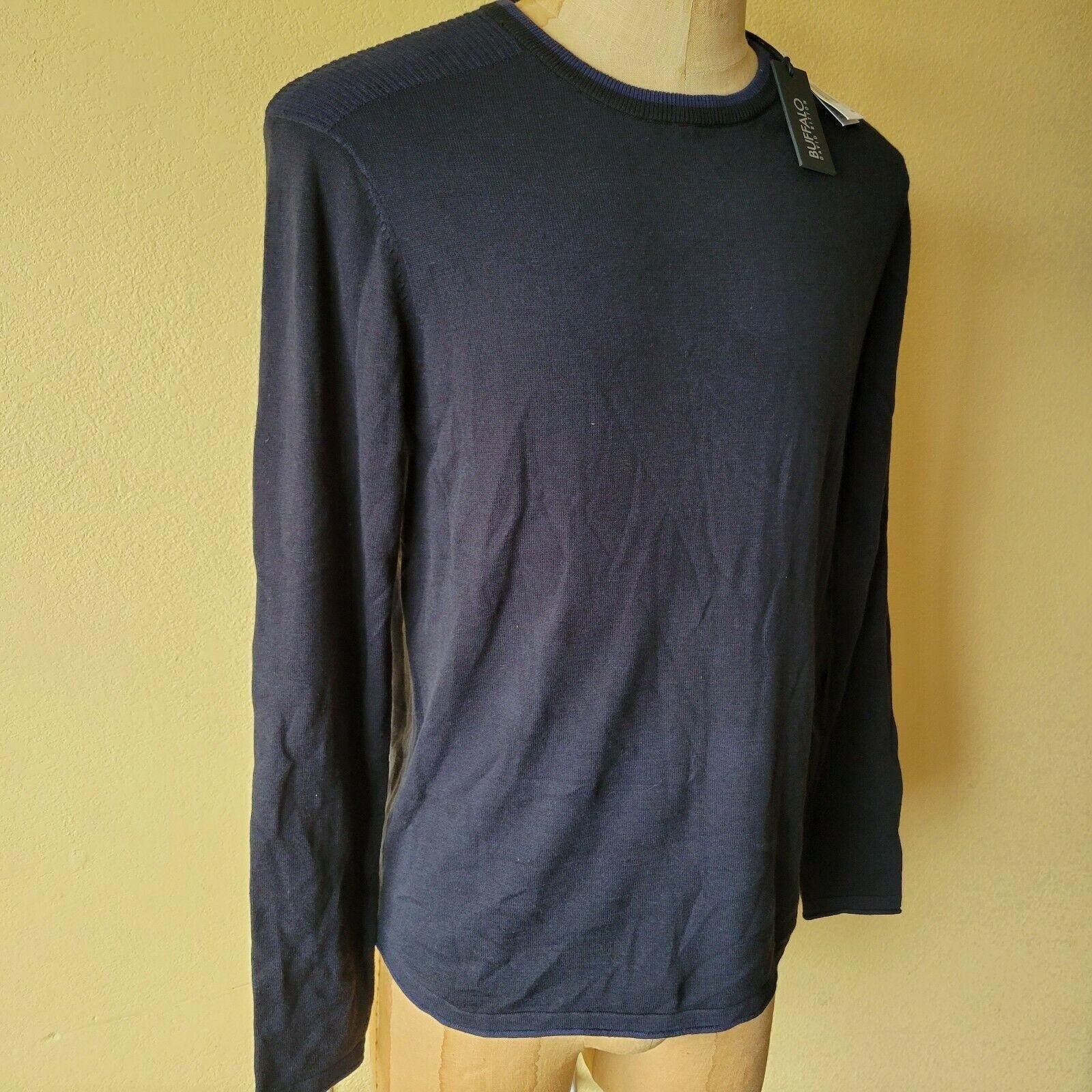 Buffalo David Bitton Men's Buffalo David Bitton Long-Sleeve Pullover Sweater Size Size US L / EU 52-54 / 3 - 4 Thumbnail