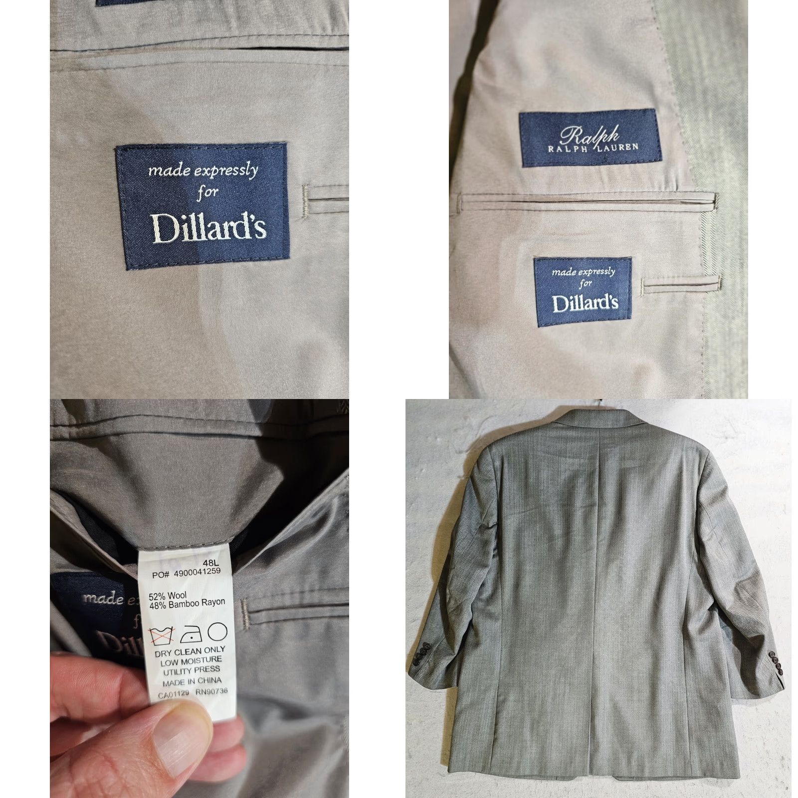 Ralph Lauren VINTAGE? No — Hi? Size US M / EU 48-50 / 2 - 8 Thumbnail
