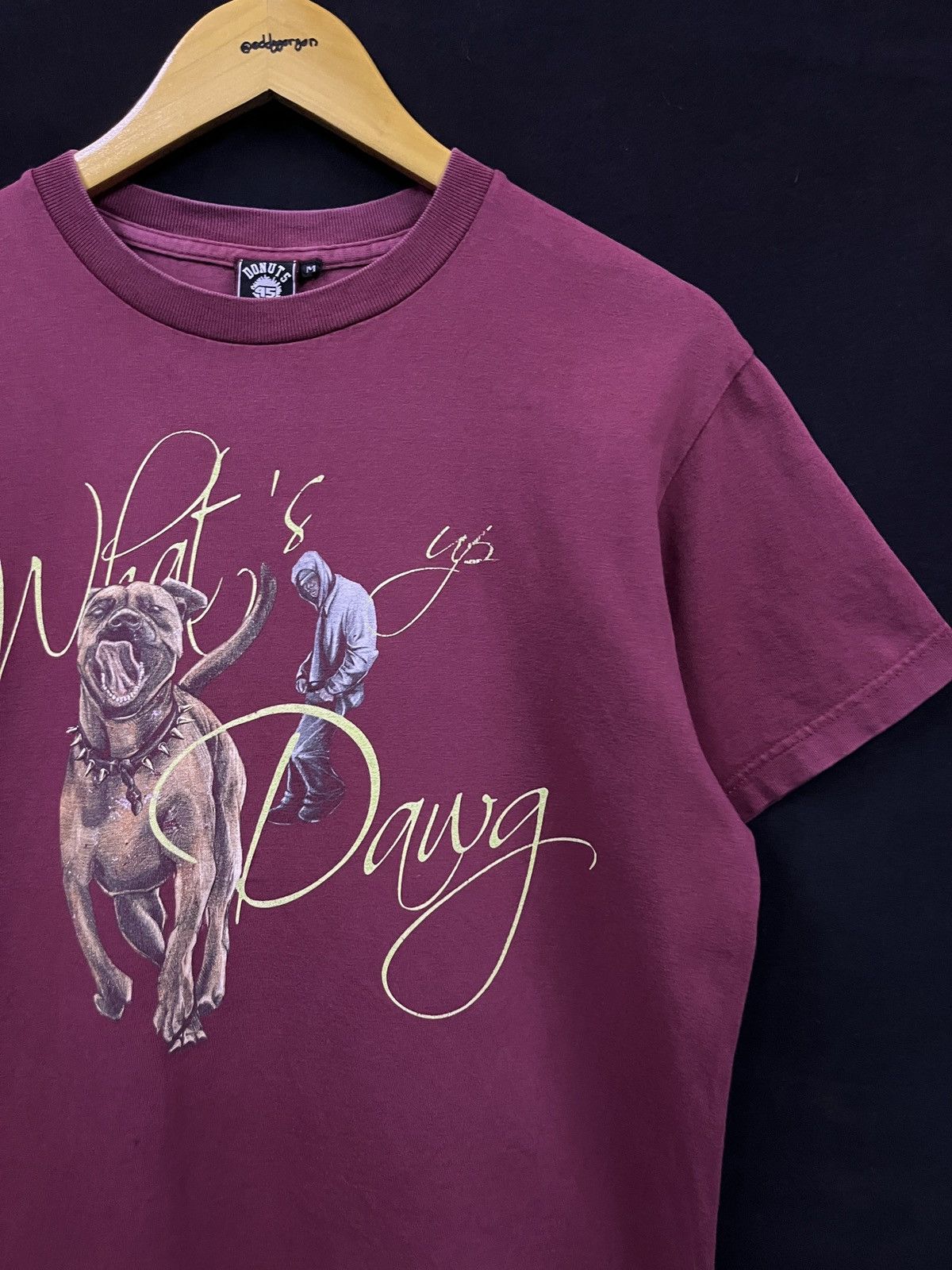 Other VINTAGE SKATE DONUT 45 WHAT’S UP DAWG TSHIRT Size US M / EU 48-50 / 2 - 2 Thumbnail