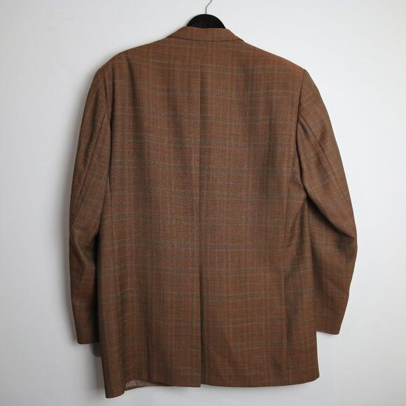 Ermenegildo Zegna Ermenegildo Zegna Vintage Men's Wool Plaid Size 42 Tall Size 42L - 11 Thumbnail