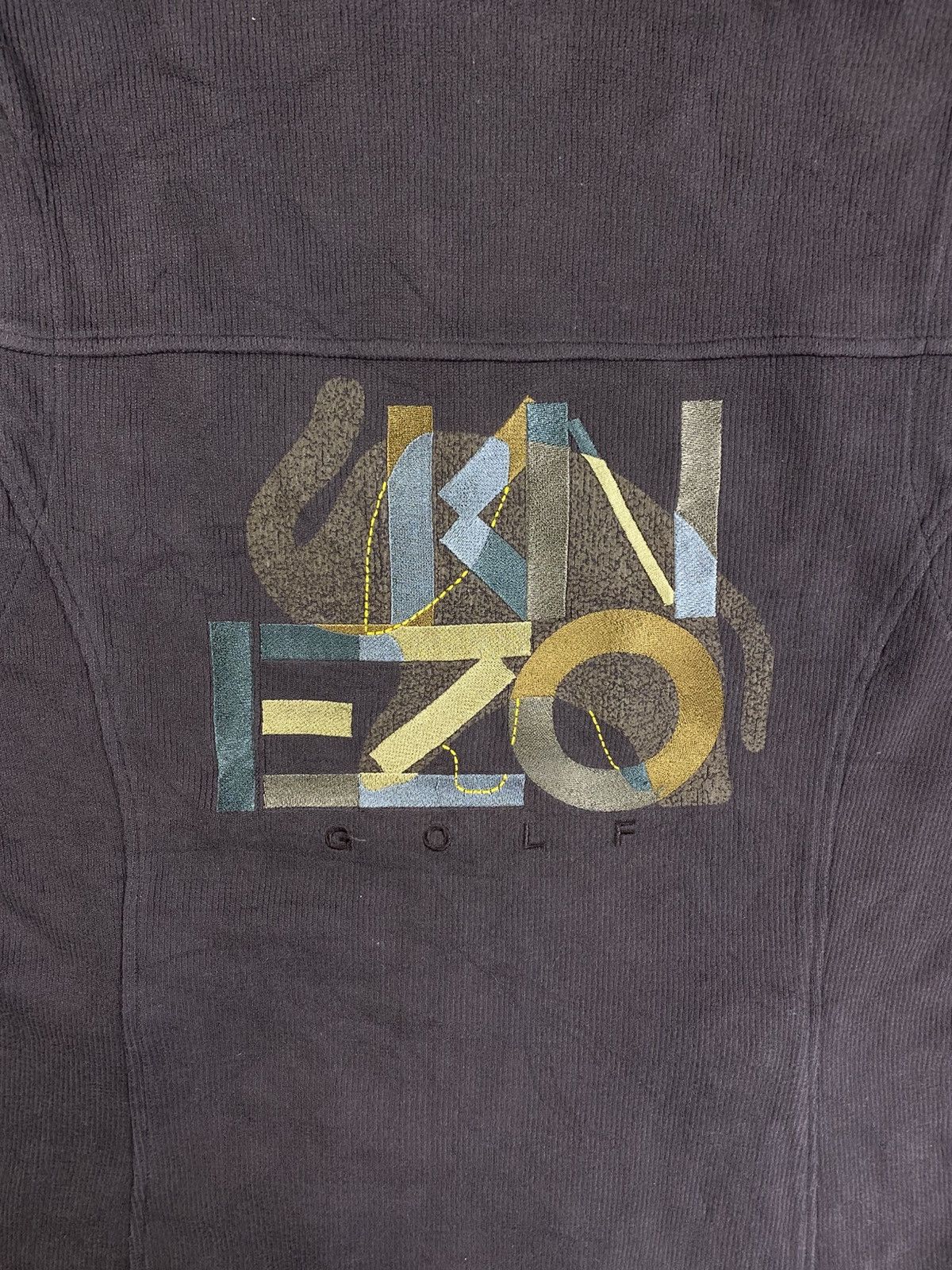 Kenzo Vintage Kenzo Golf Big Logo Embroidery Vest Size US S / EU 44-46 / 1 - 8 Thumbnail