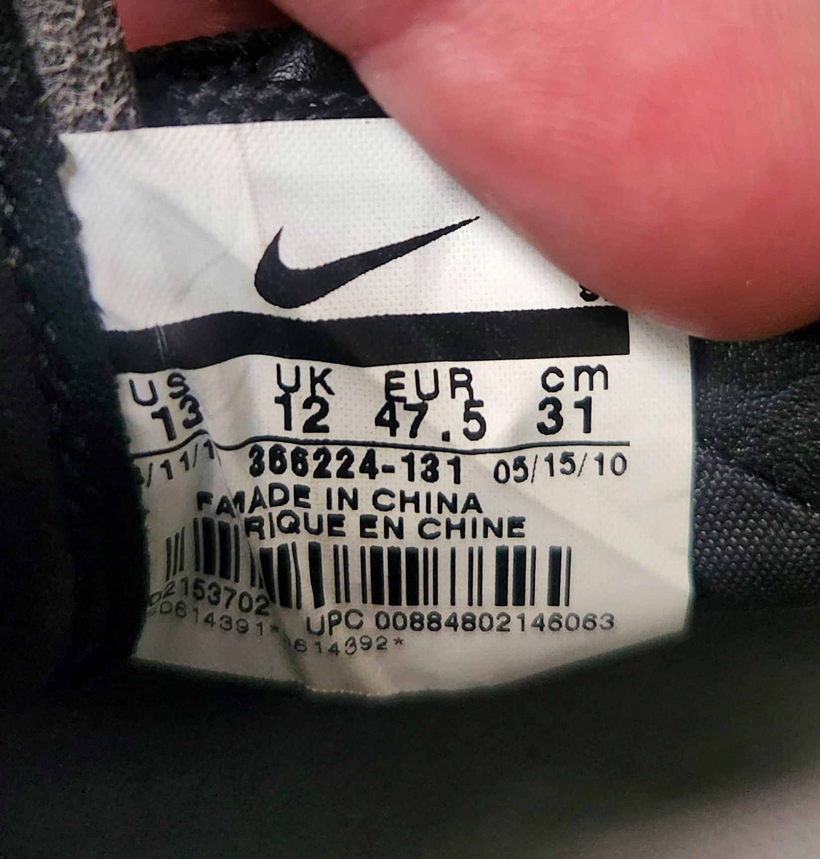 Nike × Vintage Nike CTR360 Maestri FG Football Cleats Boots size 13 Size US 13 / EU 46 - 10 Thumbnail
