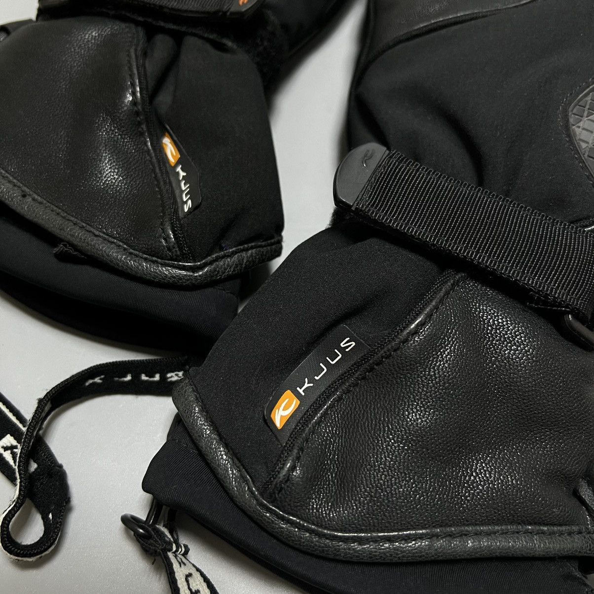 KJUS KJUS Ski Snowboard Gloves PrimaLoft Leather Black Size ONE SIZE - 3 Thumbnail