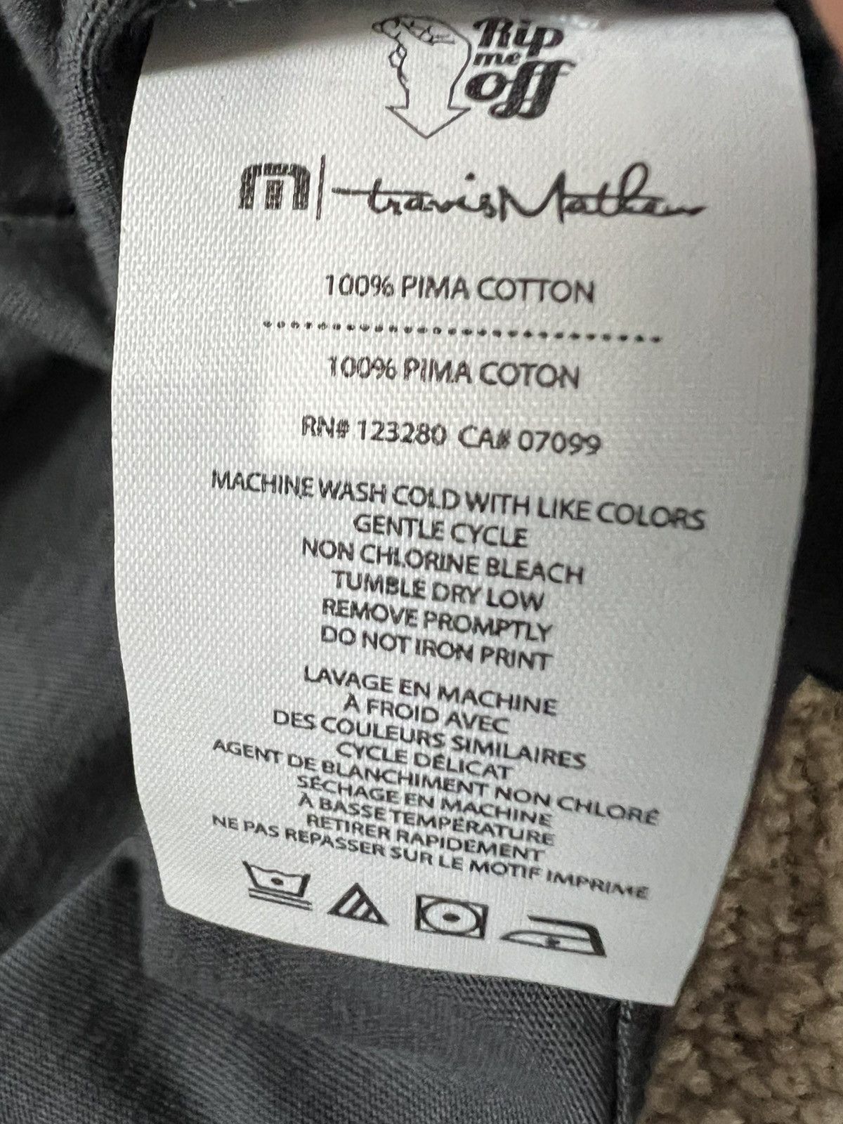 TravisMathew NWT Travis Mathew Men’s Golf Tee Small Blue 100% Pima Cotton Size US S / EU 44-46 / 1 - 5 Thumbnail
