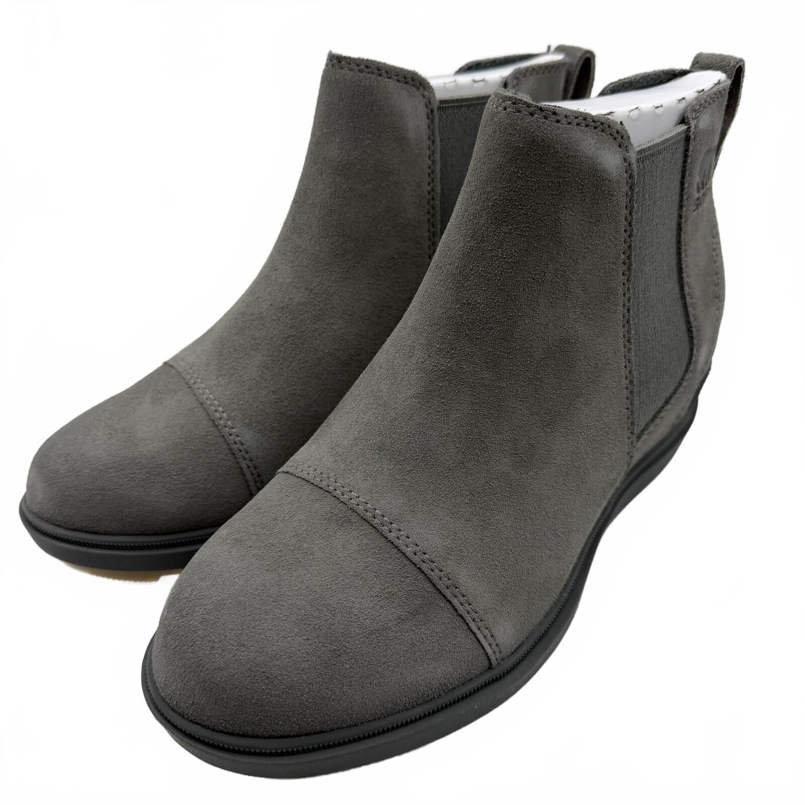 SOREL SOREL Evie II Chelsea Boots Gray Suede Women Size 5.5 Size US 5.5 / IT 35.5 - 1 Thumbnail