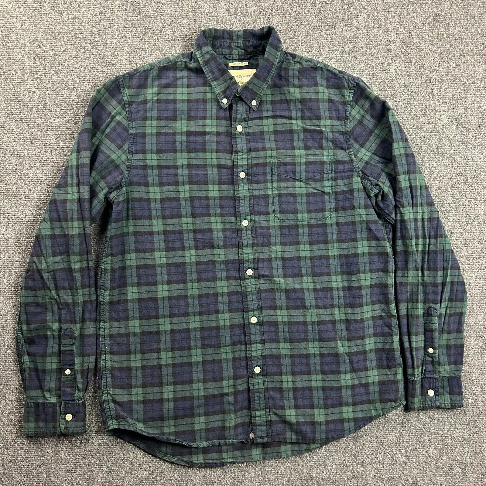 Denim & Supply Ralph Lauren Denim & Supply Ralph Lauren Shirt Mens Large Blackwatch Size US L / EU 52-54 / 3 - 1 Thumbnail
