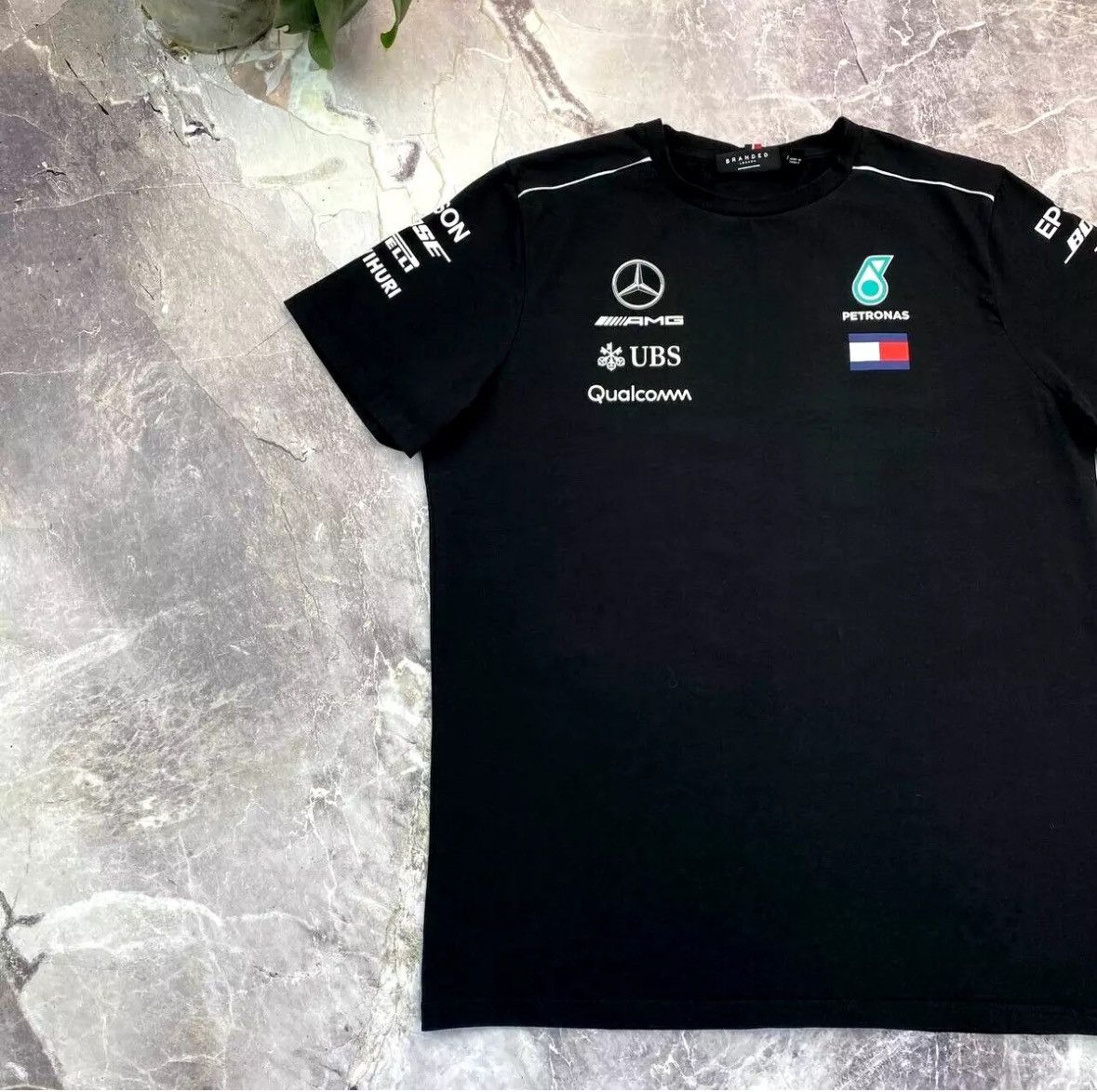 Formula 1 × Mercedes-Benz Mercedes Benz AMG Team Racing Petronas Driver T Shirt Large Size US L / EU 52-54 / 3 - 4 Thumbnail