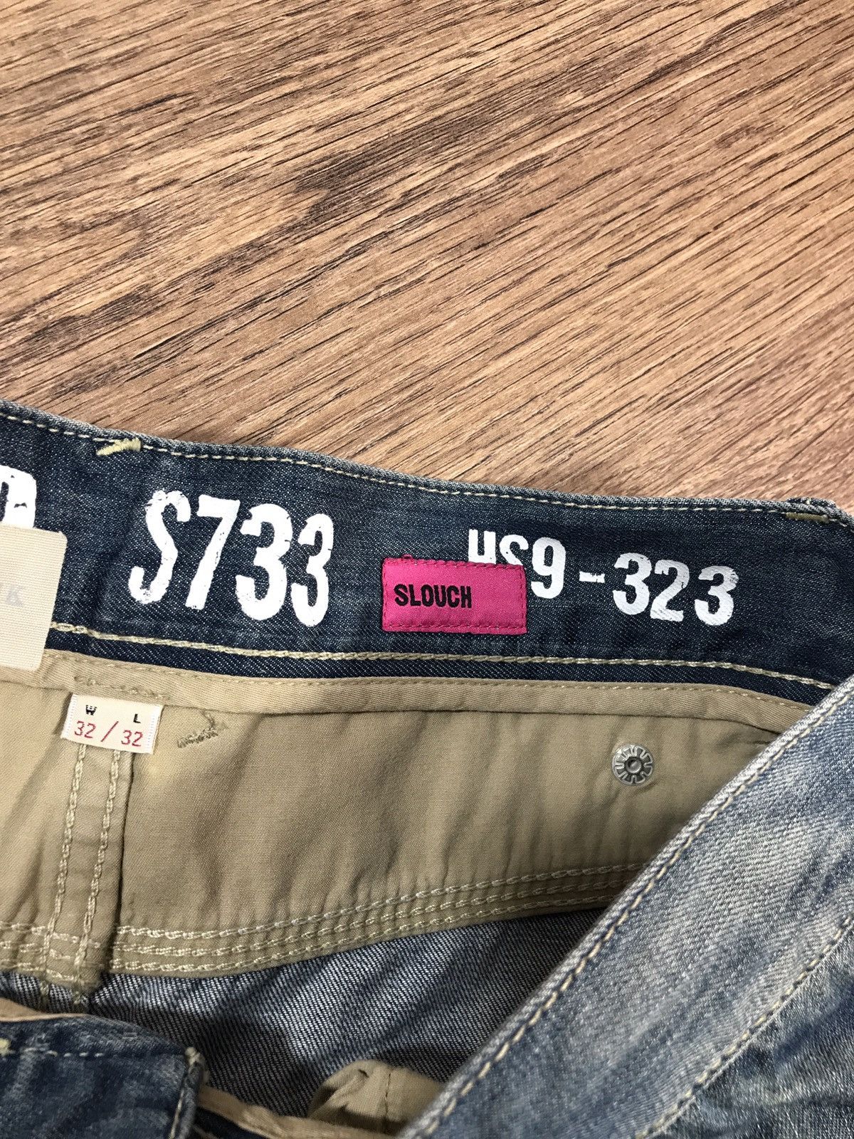 Japanese Brand × Vintage Vintage Distressed Jeans Biker Pants Size US 32 / EU 48 - 9 Thumbnail