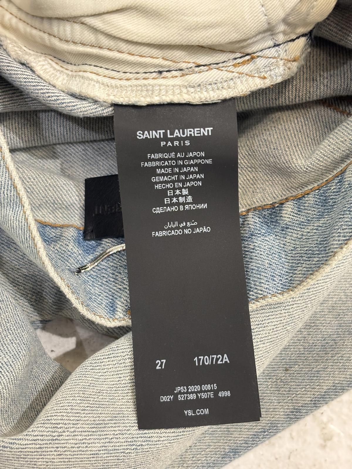Saint Laurent Paris Saint Laurent D02 Jeans. Size US 28 / EU 44 - 7 Thumbnail