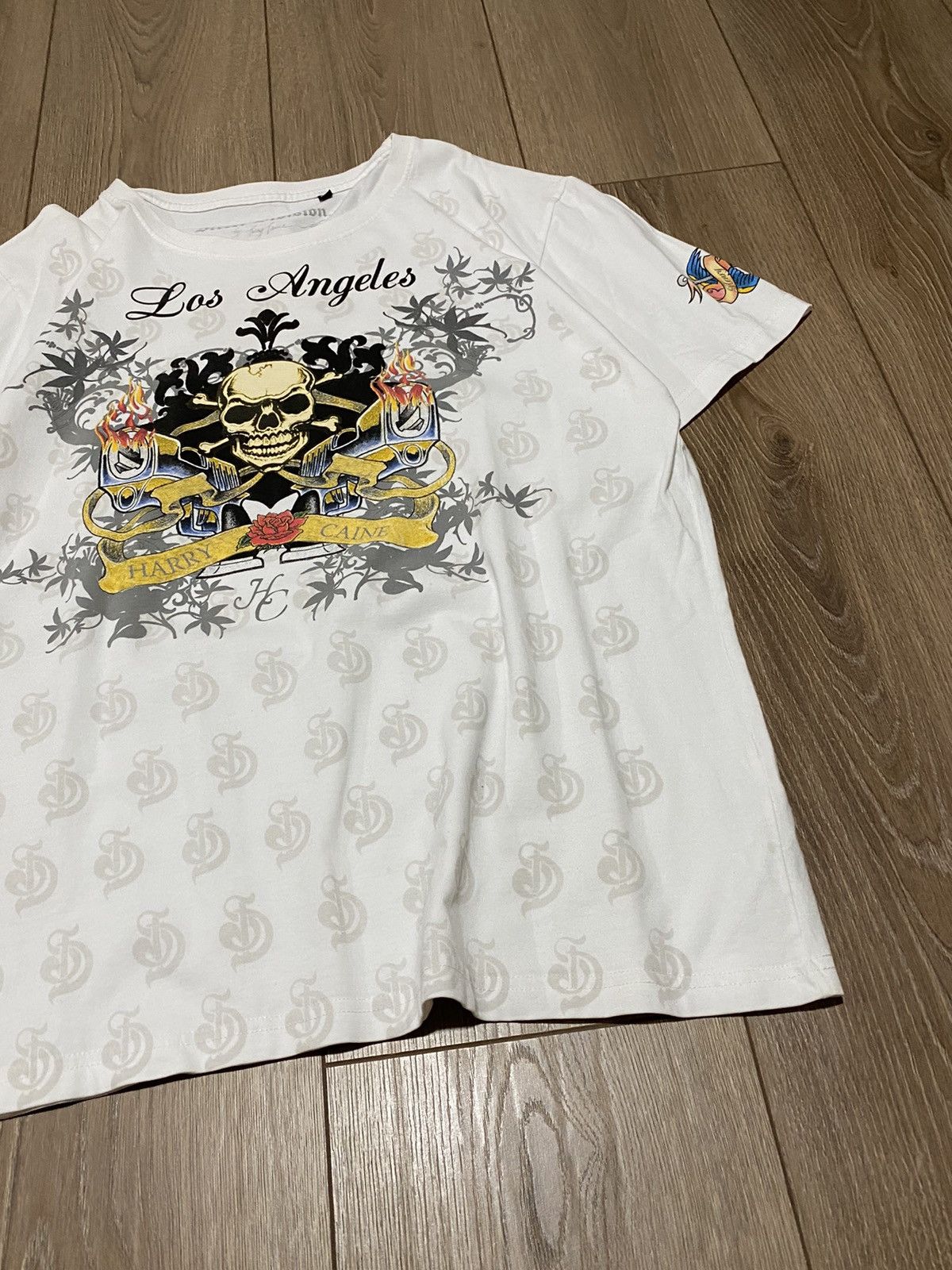 Ed Hardy Streetwear Vintage Y2K Ed Hardy style Tee Size US L / EU 52-54 / 3 - 3 Thumbnail