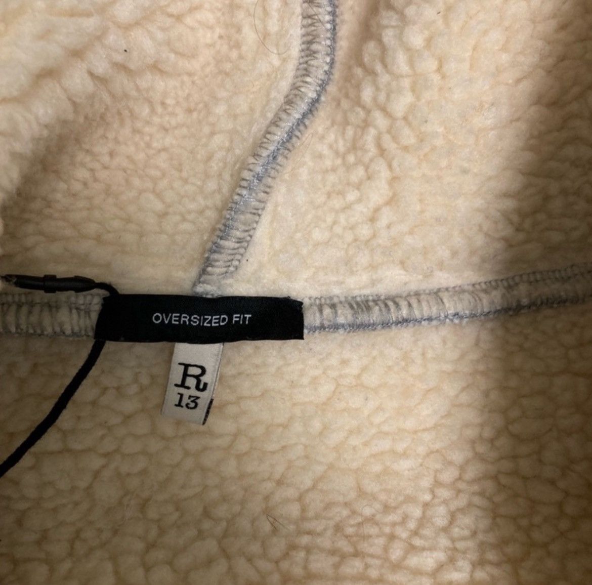 R13 Oversized Zip Hoodie. Small Size US S / EU 44-46 / 1 - 10 Thumbnail