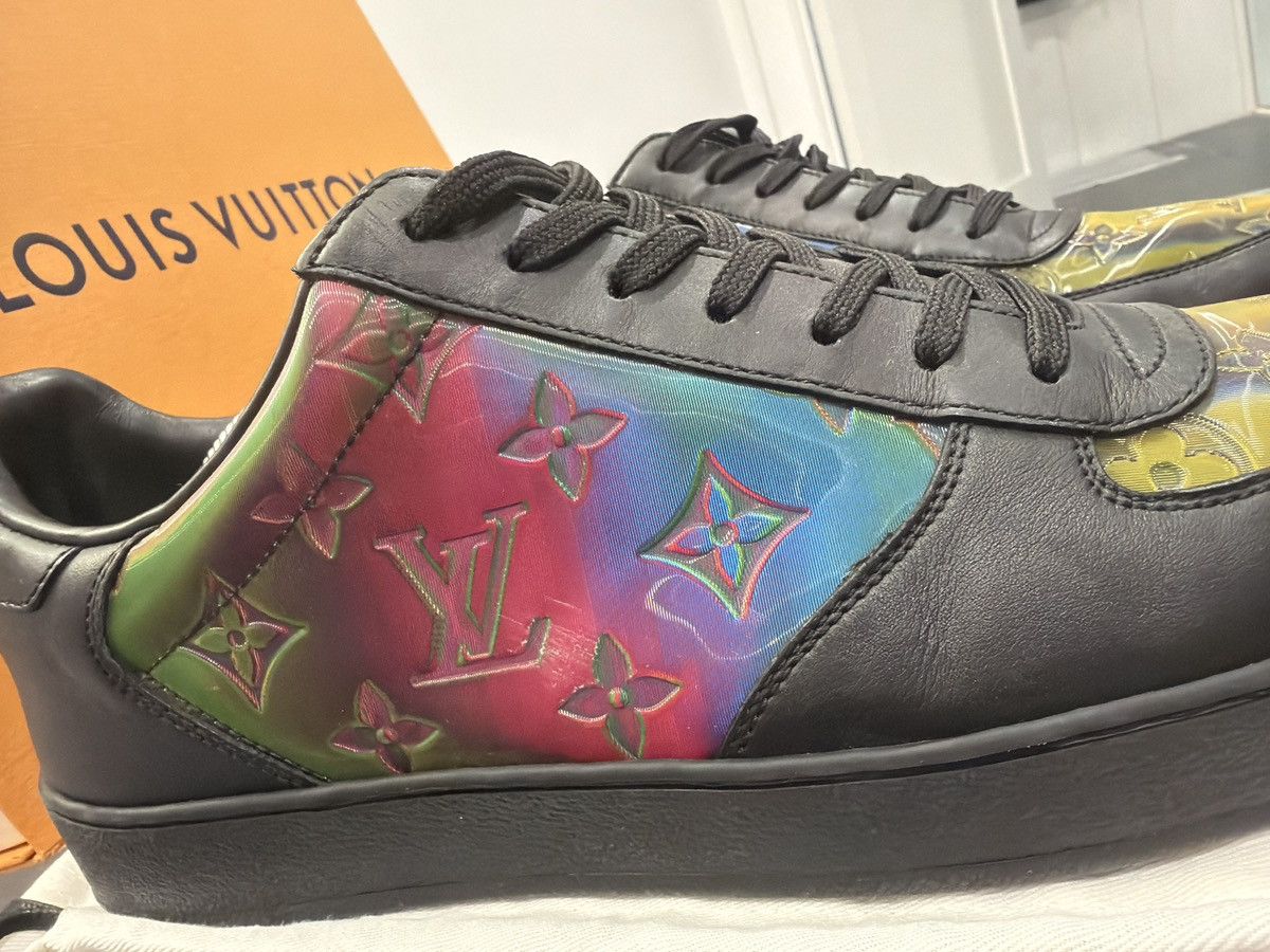 Louis Vuitton Louis Vuitton Iridescent Monogram – Black Rainbow LV Size US 9 / EU 42 - 16 Thumbnail