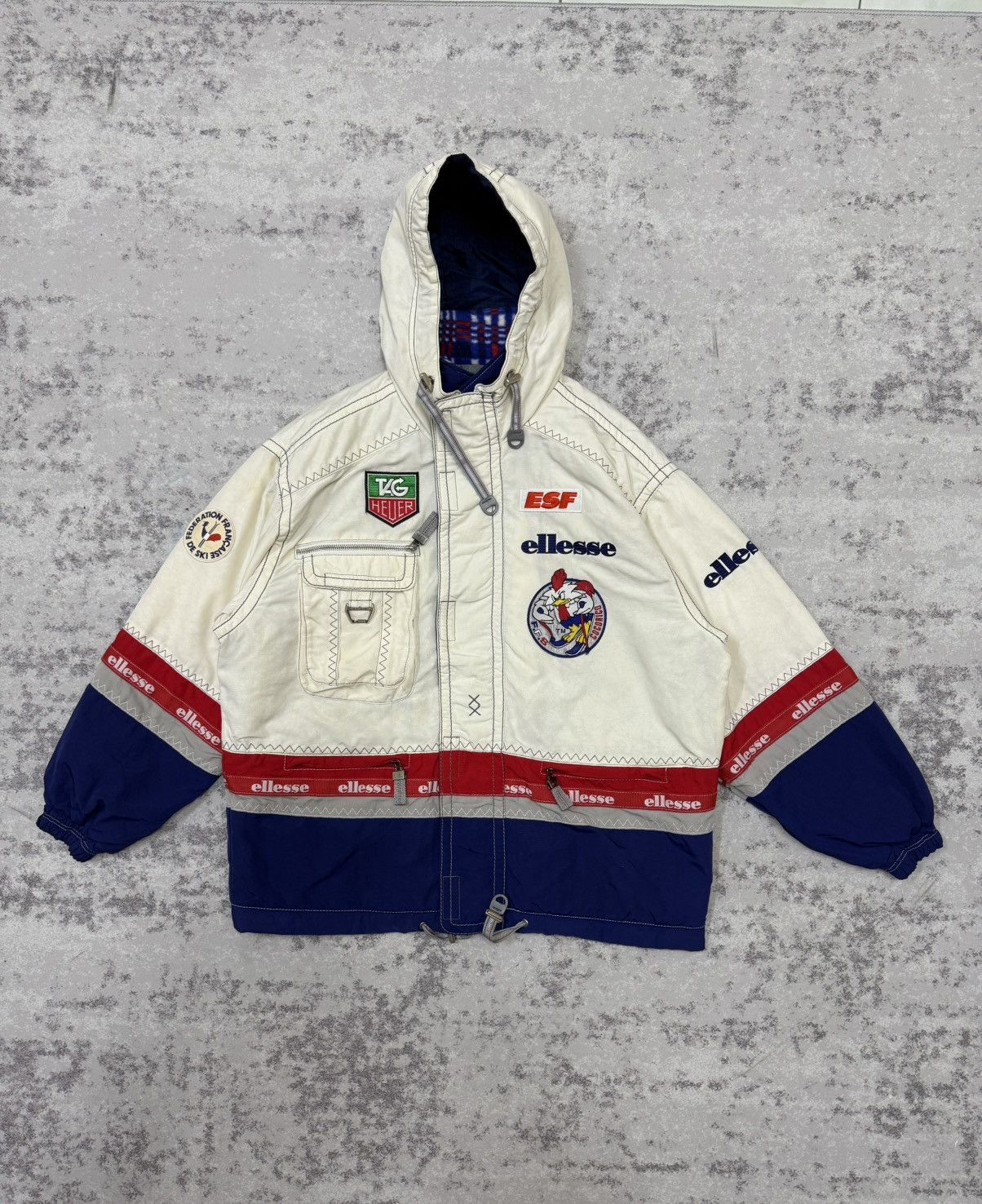 Ellesse × Goldwin VINTAGE 90s ELLESSE MADE BY GOLDWIN SKI JACKET Size US L / EU 52-54 / 3 - 3 Thumbnail