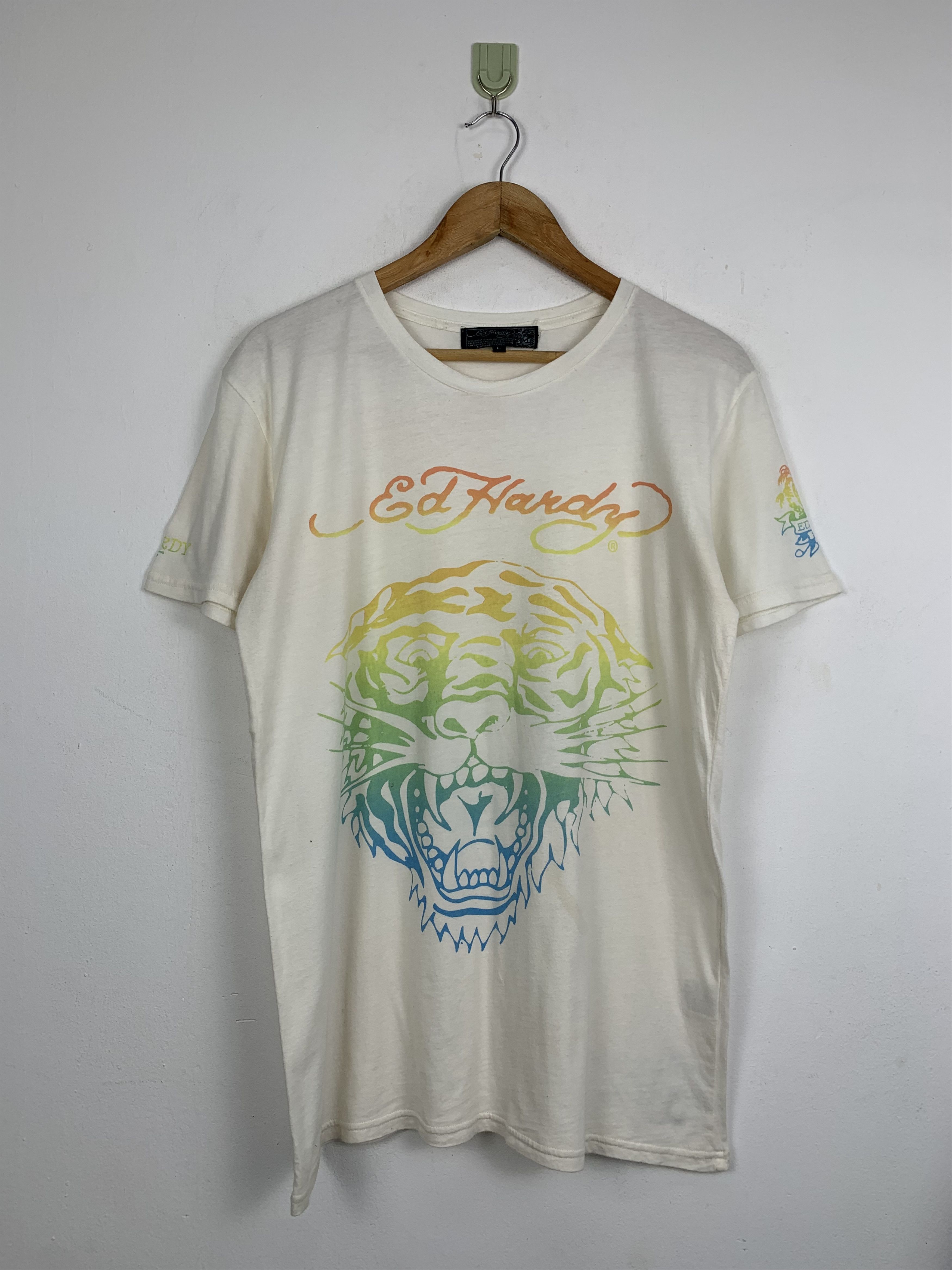 Ed Hardy Vintage Ed Hardy T Shirt TA0291 Size US L / EU 52-54 / 3 - 1 Thumbnail