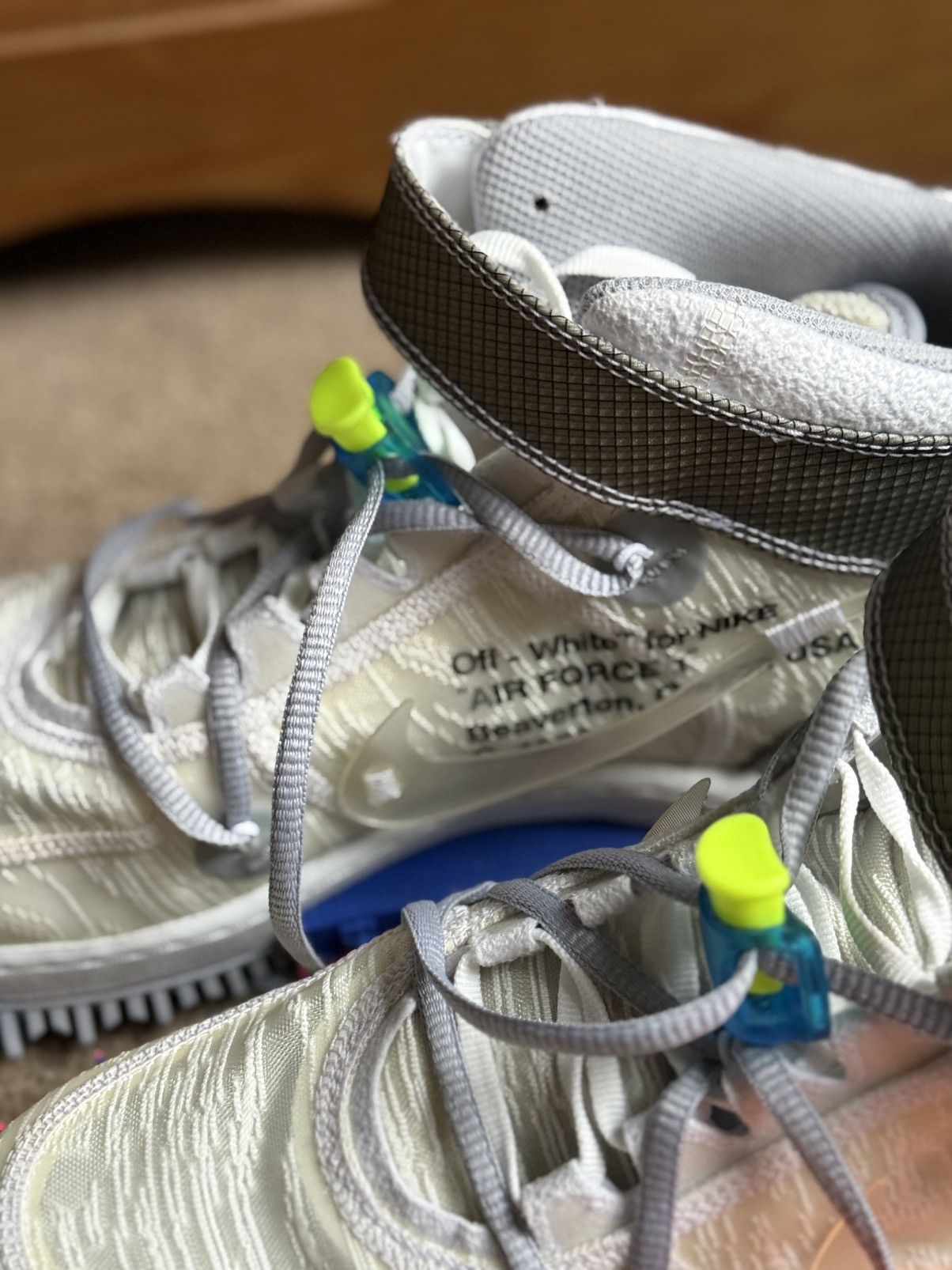 Nike × Off-White Nike x Off-White Air Force 1 high trainers UK9 EU 43 Size US 10 / EU 43 - 2 Thumbnail