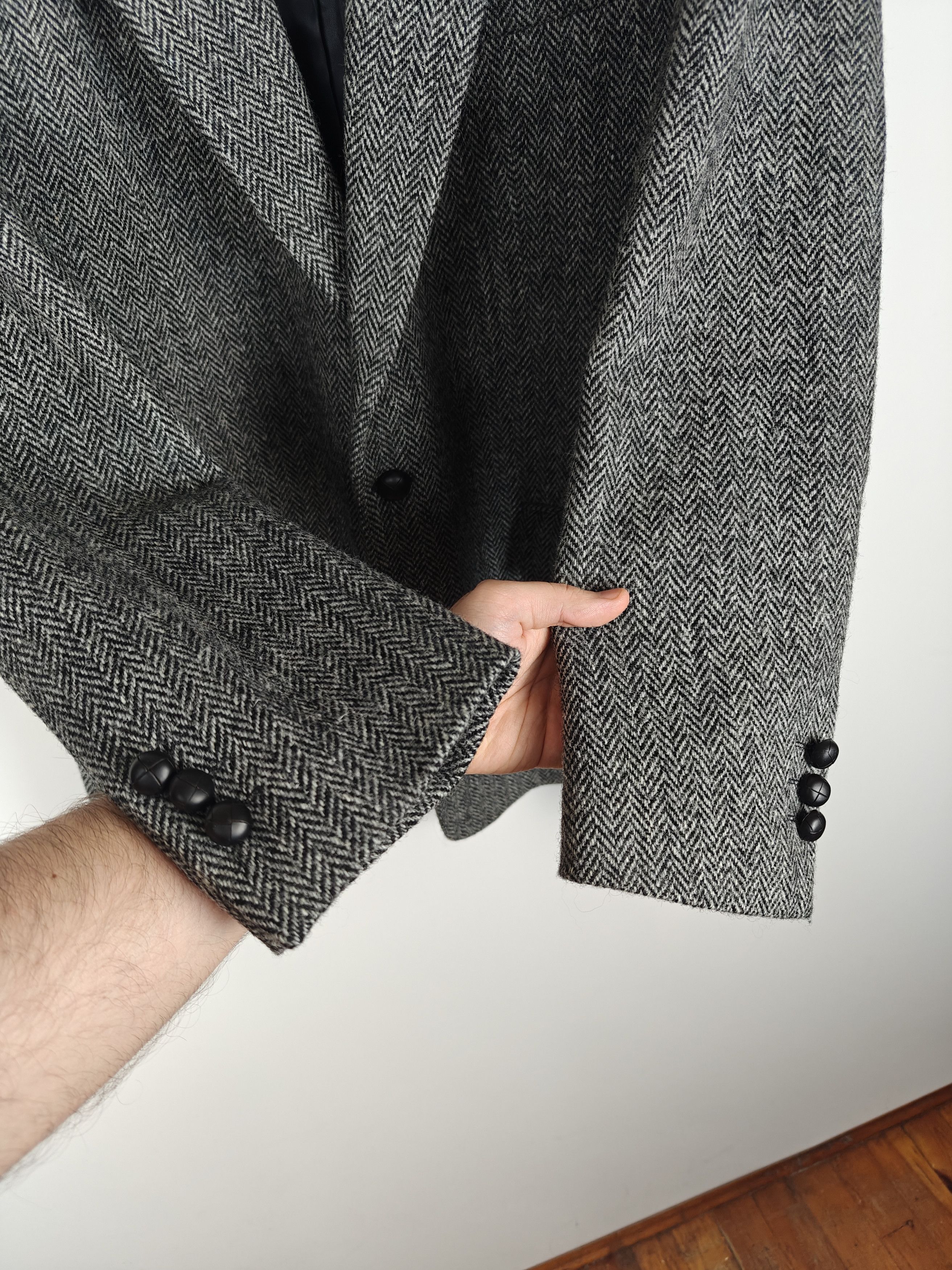 Harris Tweed Harris Tweed Wool Blazer Jacket Brown size 46R Size 46R - 6 Thumbnail