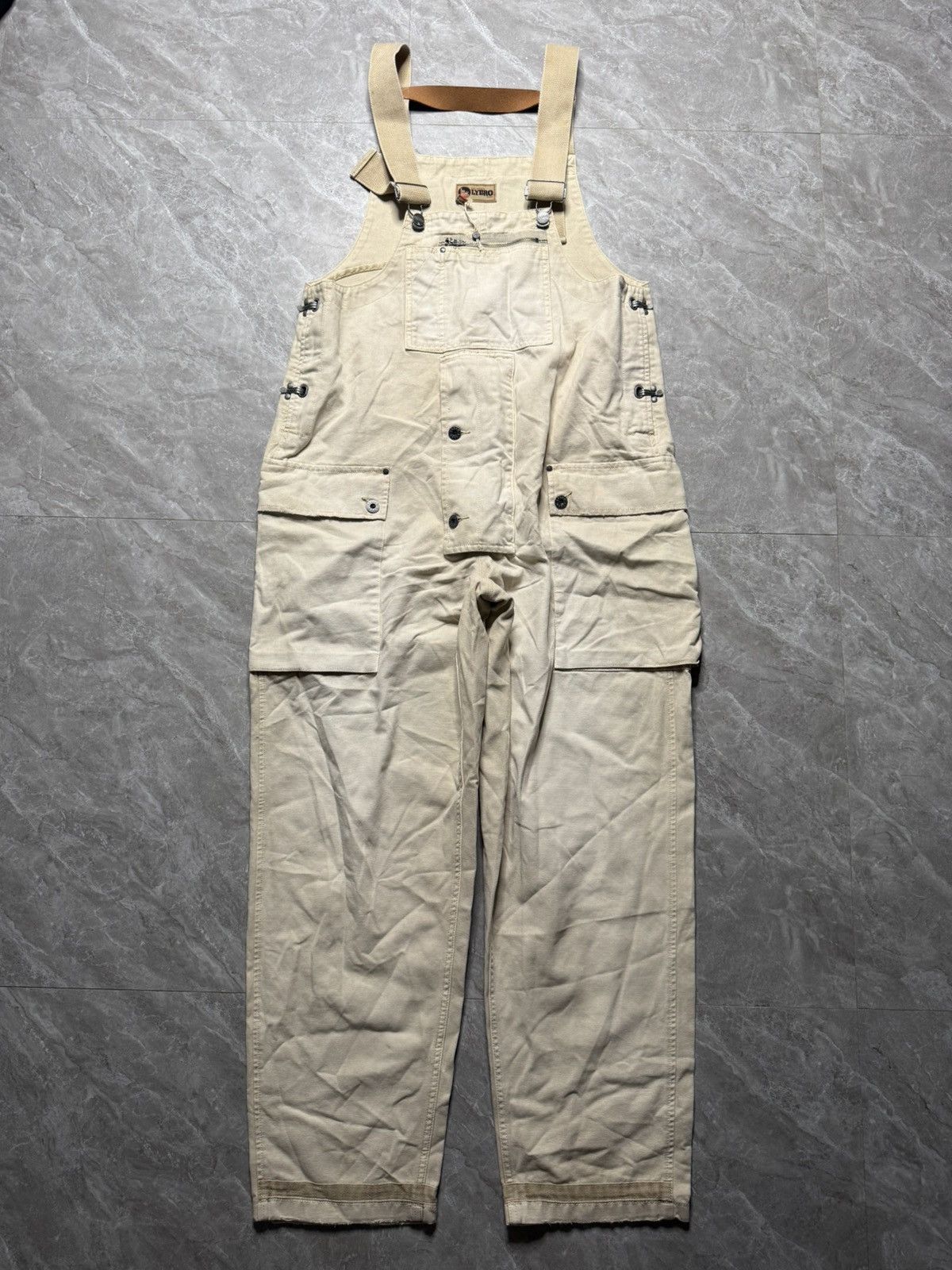 Nigel Cabourn NIGEL CABOURN LYBRO Denim Naval Dungaree Overalls