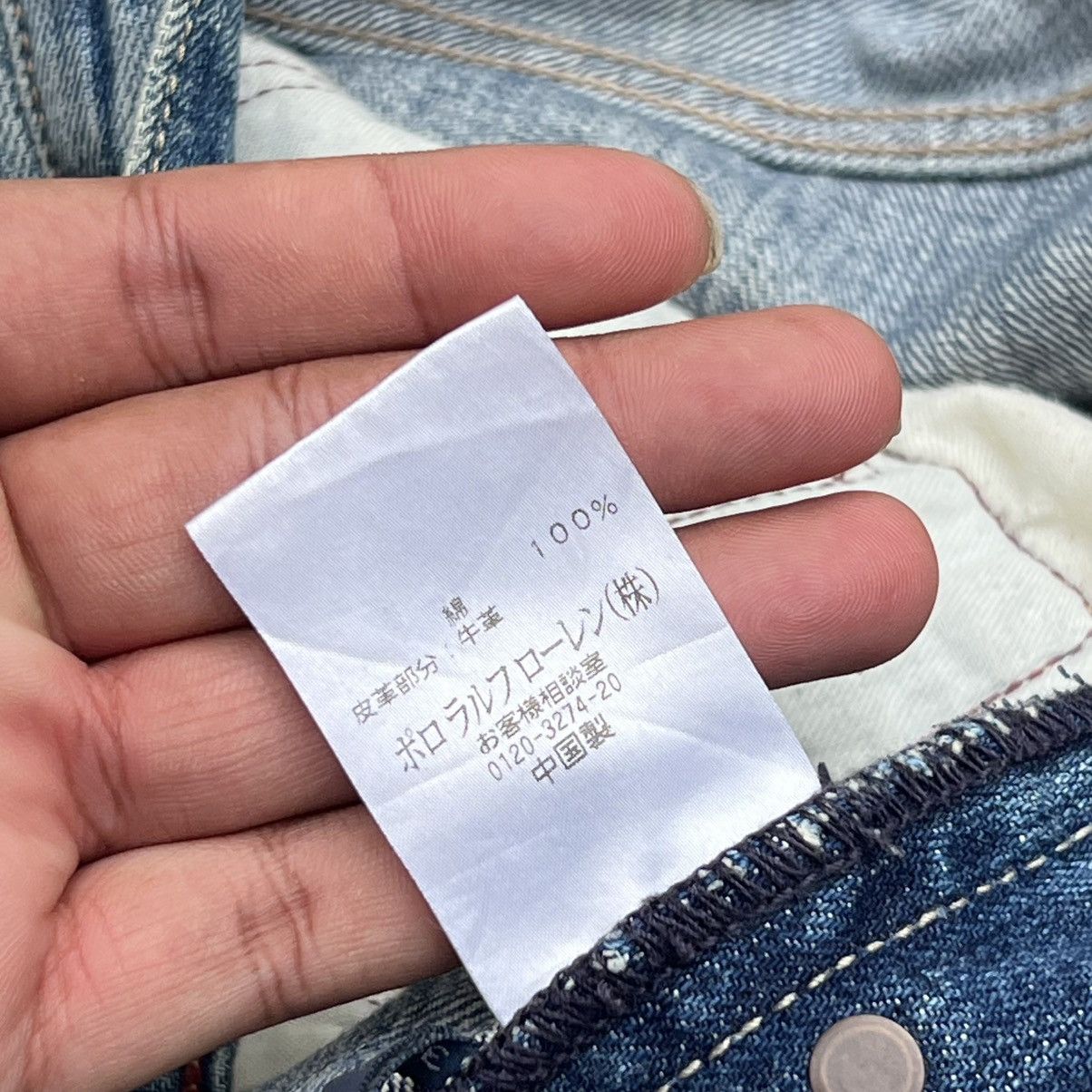 Polo Ralph Lauren “POLO JEANS COMPANY” FLY BUTTON DISTRESS JEANS Size US 34 / EU 50 - 9 Thumbnail