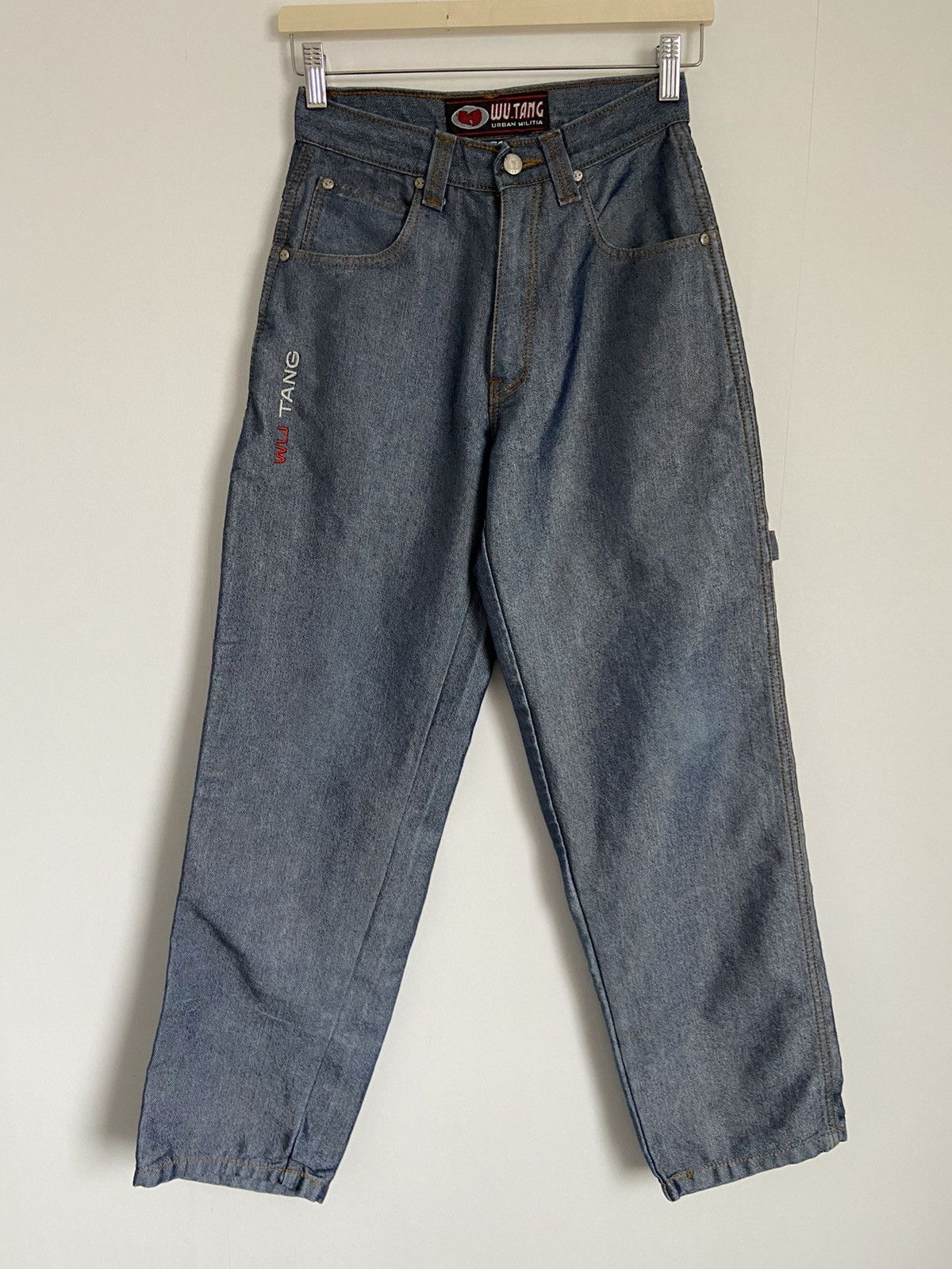 Wu-Tang Clan Wu tang clan rap y2k denim baggy jeans big pockets dragon Size 26" / US 2 / IT 38 - 5 Thumbnail