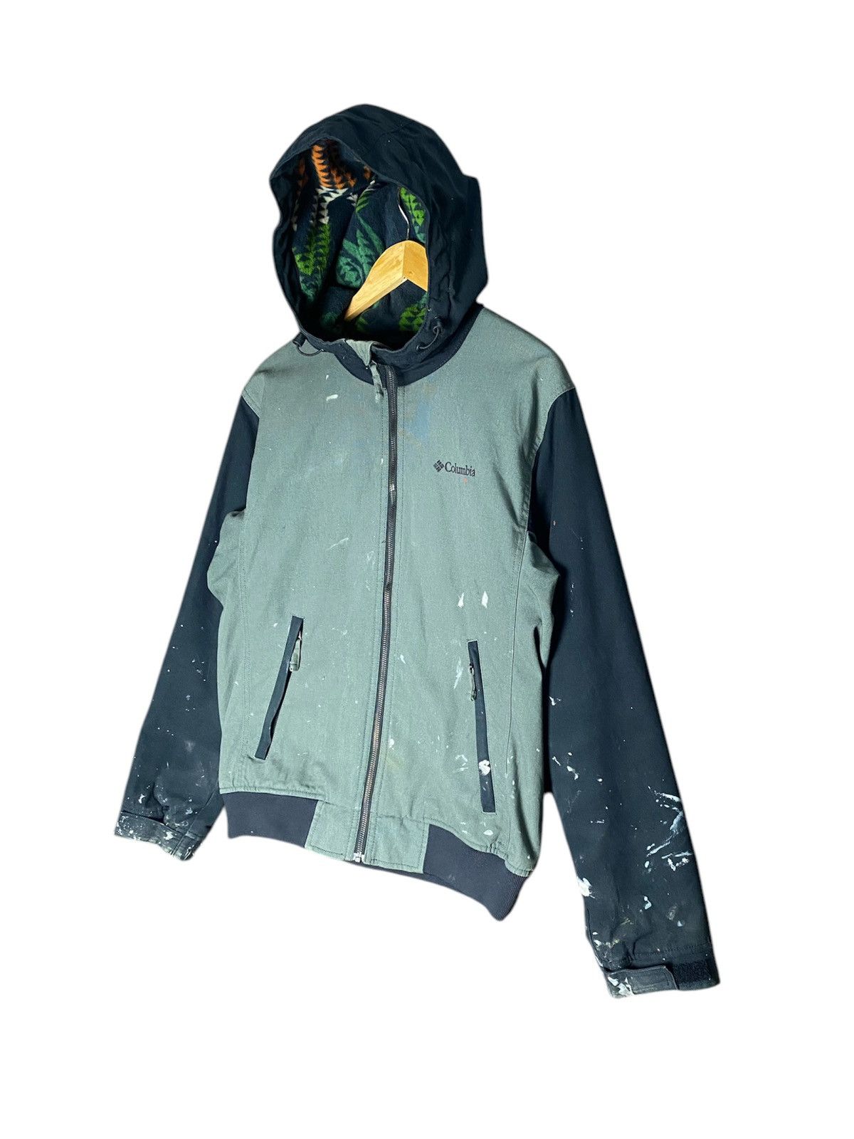 Columbia Columbia Distressed paints Hoodie Jacket Size US M / EU 48-50 / 2 - 3 Thumbnail