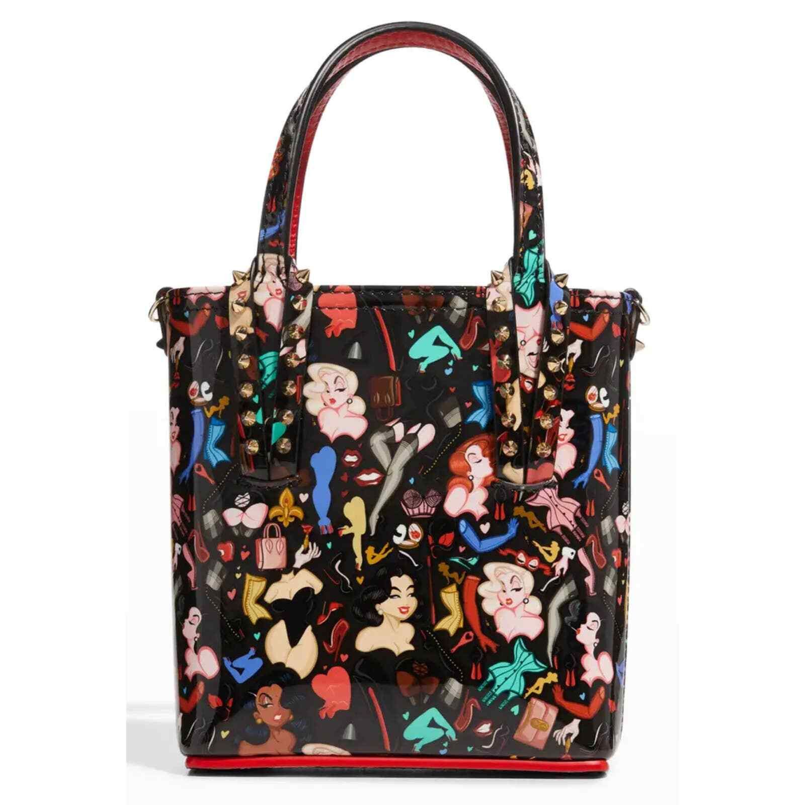 Christian Louboutin Christian Louboutin Bored Leather Tote Crossbody Bag Size ONE SIZE - 1 Thumbnail