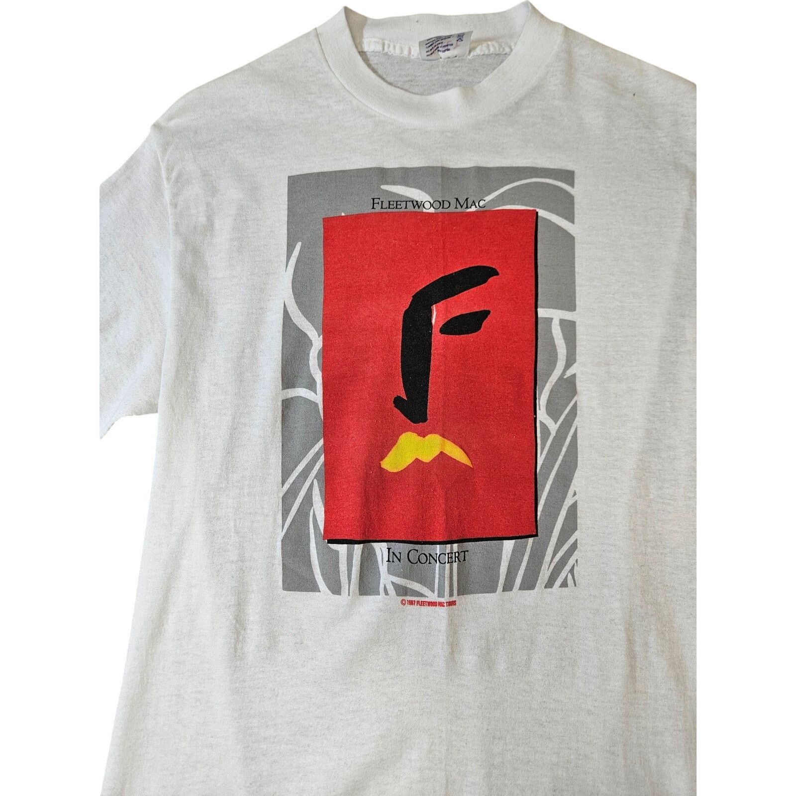 & Other Stories Fleetwood Mac Vintage 1987 Longsleeve Concert Shirt Size US L / EU 52-54 / 3 - 2 Thumbnail