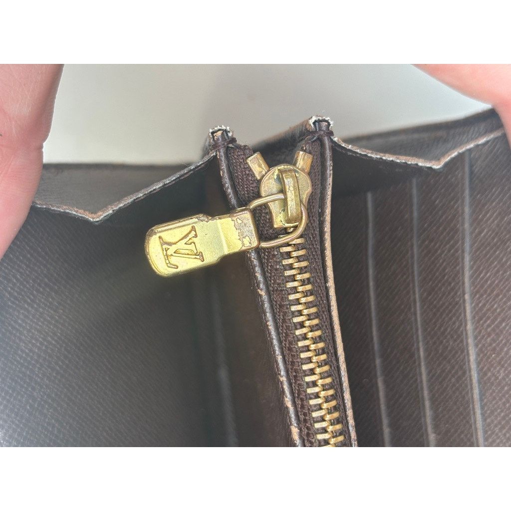Louis Vuitton Louis Vuitton Emilie Checkered Canvas Long Wallet Size ONE SIZE - 11 Thumbnail