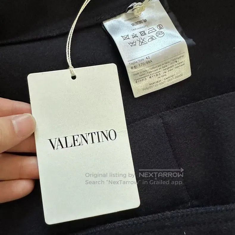Valentino Valentino Navy wool coat Size S / US 4 / IT 40 - 5 Thumbnail