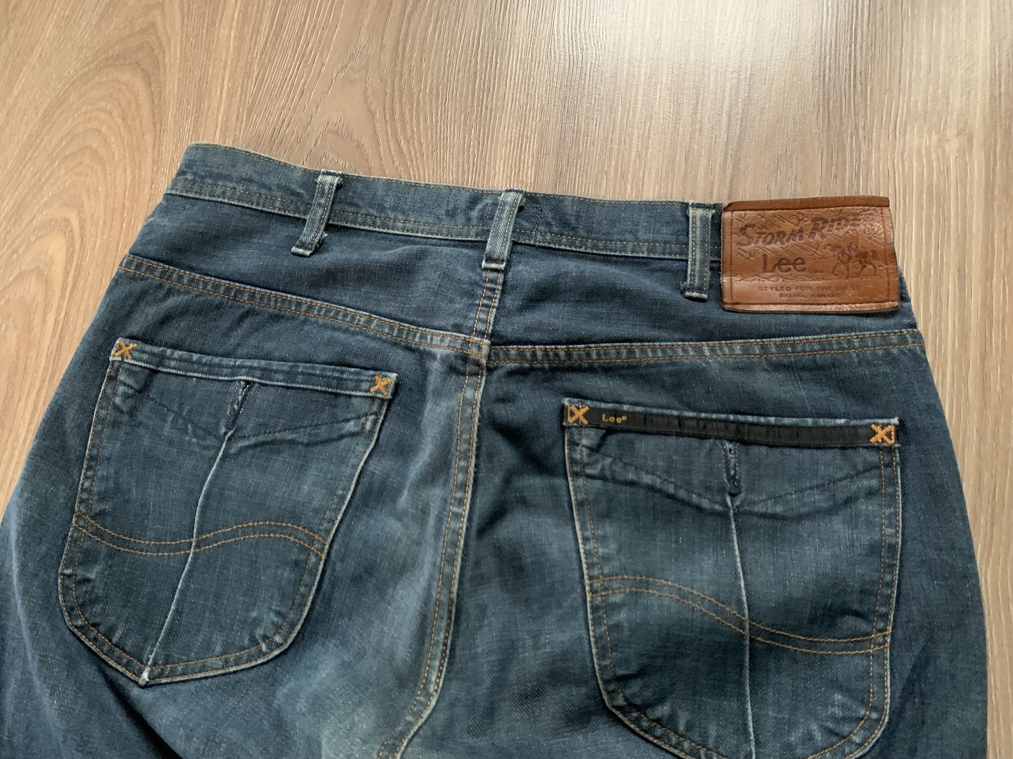 Denime × Lee Lee Zed Rider Blue Jeans Size US 32 / EU 48 - 8 Thumbnail