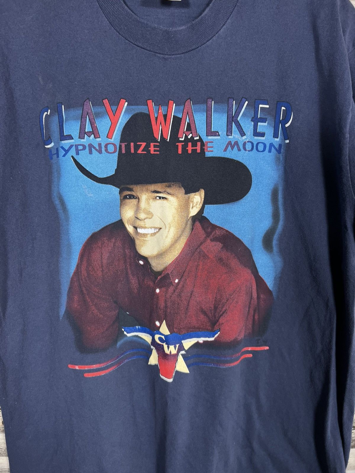 Band Tees × Vintage Vintage Clay Walker Shirt Size US XL / EU 56 / 4 - 3 Thumbnail