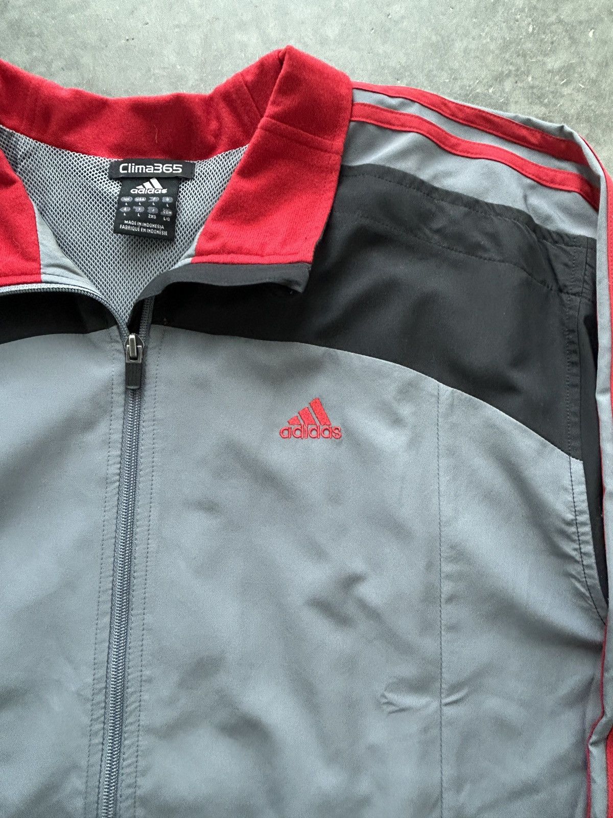Adidas Vintage Y2K Adidas Track Jacket Baggy Oversized Size US XL / EU 56 / 4 - 2 Thumbnail