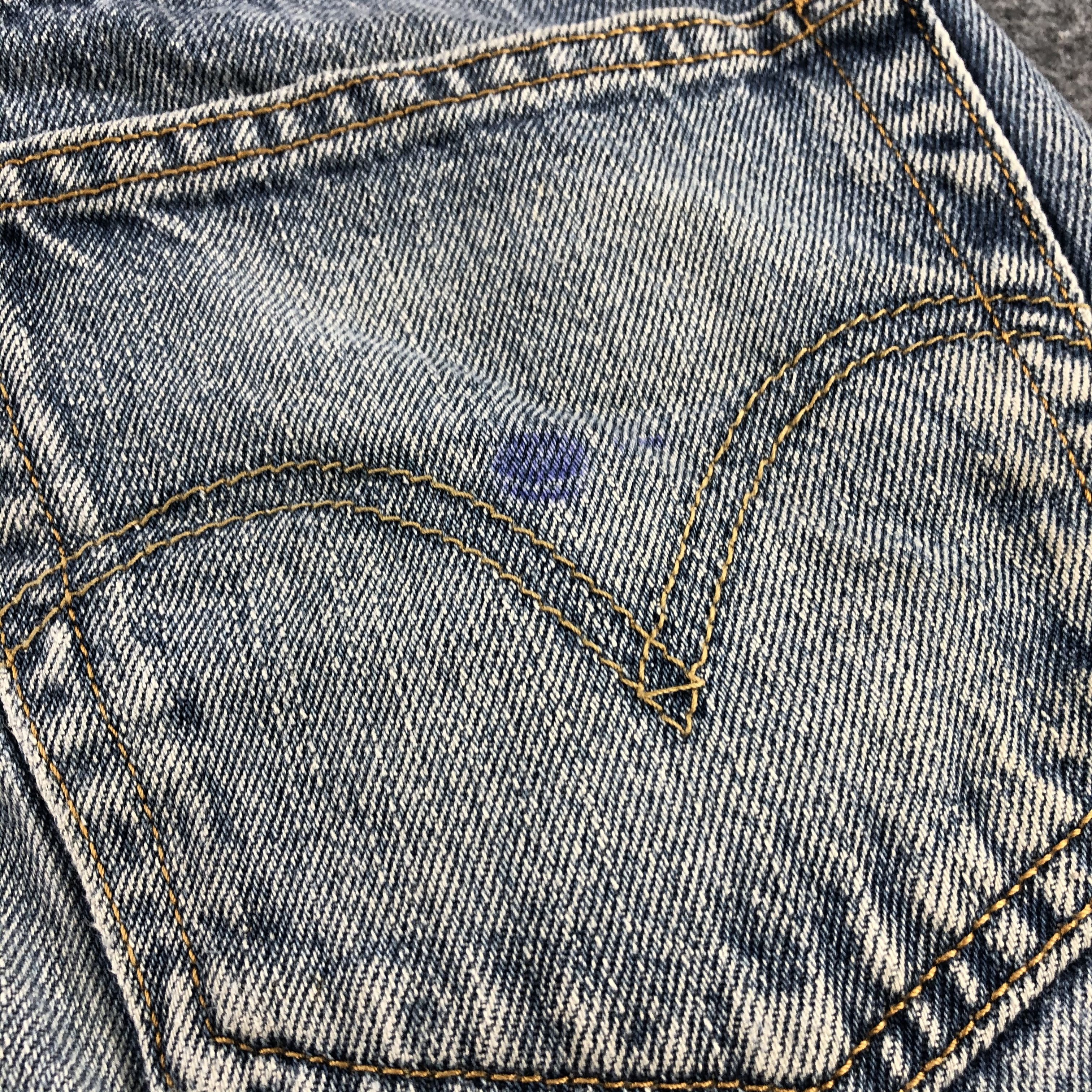 Levi's Vintage Blue Wash Levis 505 Jeans-J2302 Size US 36 / EU 52 - 8 Thumbnail