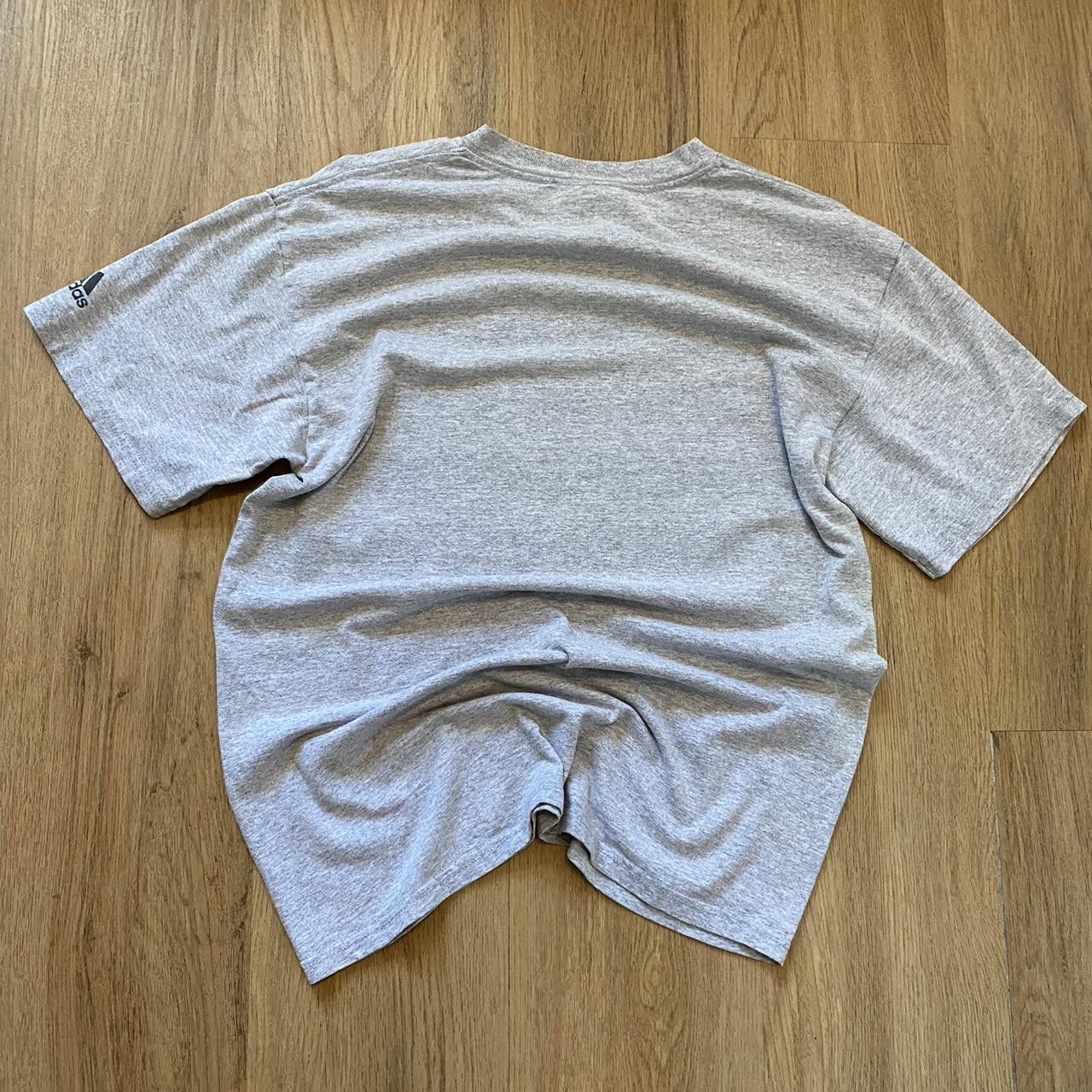 Adidas Adidas grey and burgundy Lions LMU Athletics tee Size US S / EU 44-46 / 1 - 2 Thumbnail