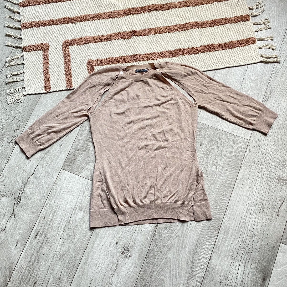 Alexander McQueen ALEXANDER MCQUEEN WOOL SWEATER BEIGE Size M / US 6-8 / IT 42-44 - 1 Thumbnail
