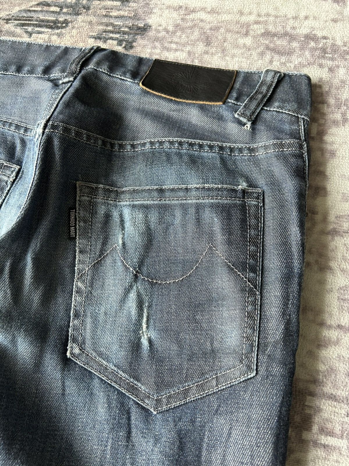 Tornado Mart Tornado Mart Washed Jeans Size US 29 - 14 Thumbnail