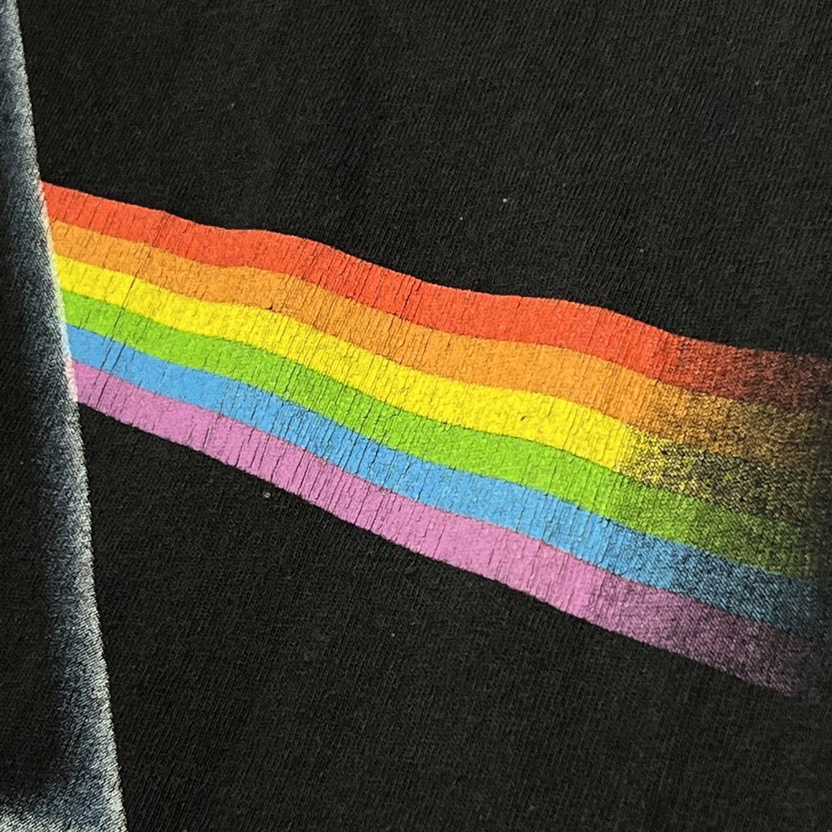 Band Tees × Pink Floyd × Vintage VTG Pink Floyd Tee Shirt Black Dark Side Of Moon Rock Band Size US L / EU 52-54 / 3 - 5 Thumbnail