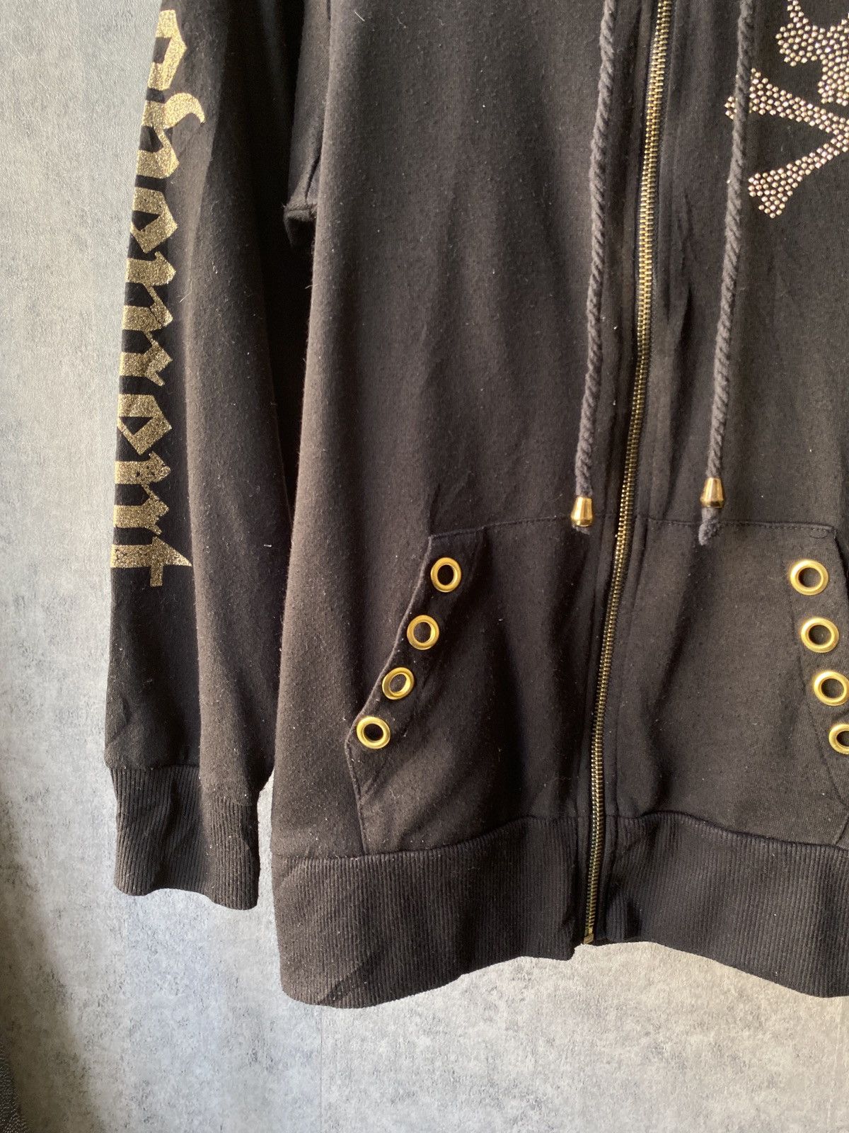Japanese Brand Plein Beaute Skull Design Style y2k Hoodie Size US S / EU 44-46 / 1 - 6 Thumbnail