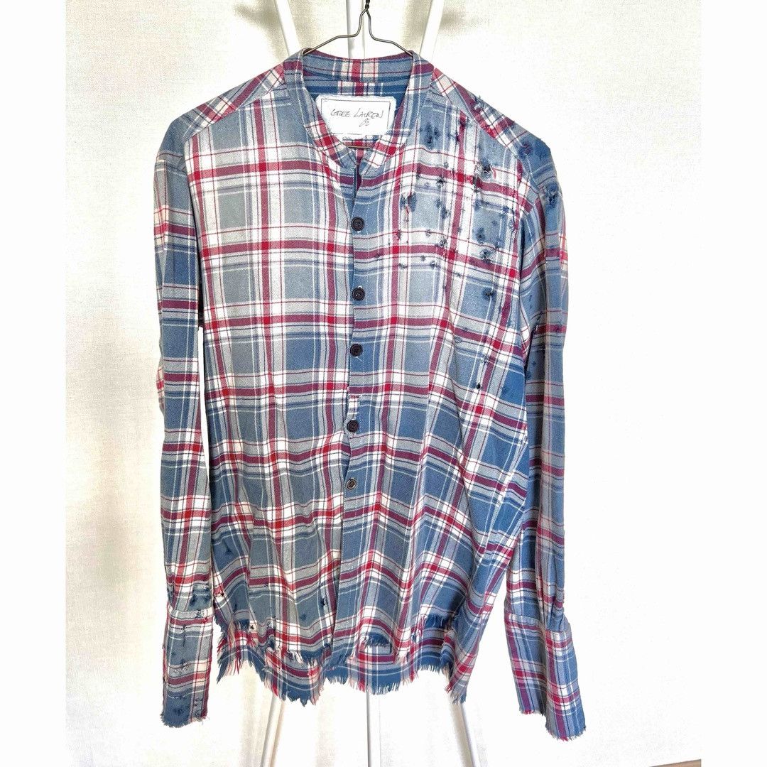 Greg Lauren Destroyed Everest Flannel Size US S / EU 44-46 / 1 - 9 Thumbnail