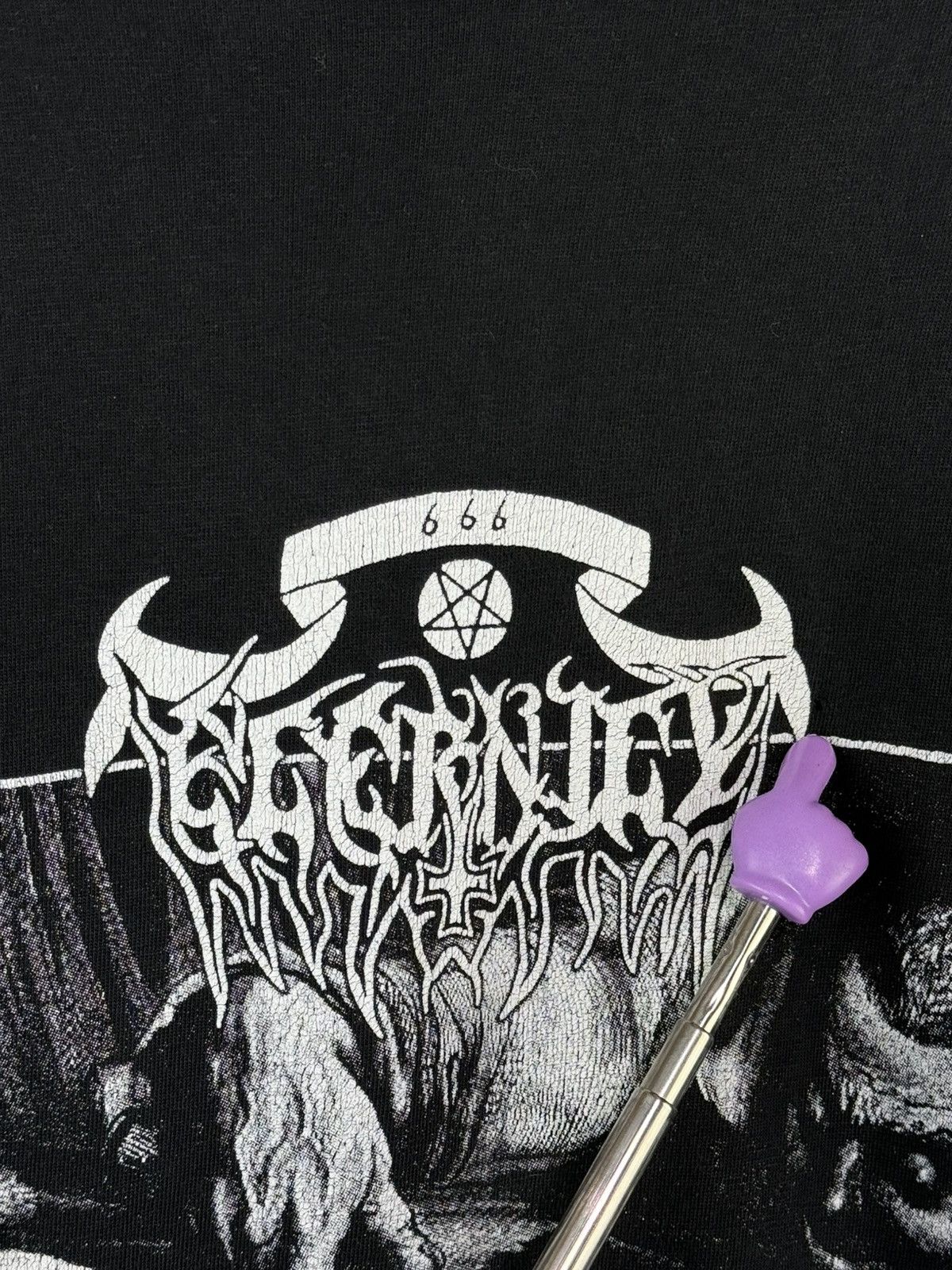 Band Tees Eternity 2004 And The Gruesome Returns Black Metal T-Shirt Size US L / EU 52-54 / 3 - 3 Thumbnail