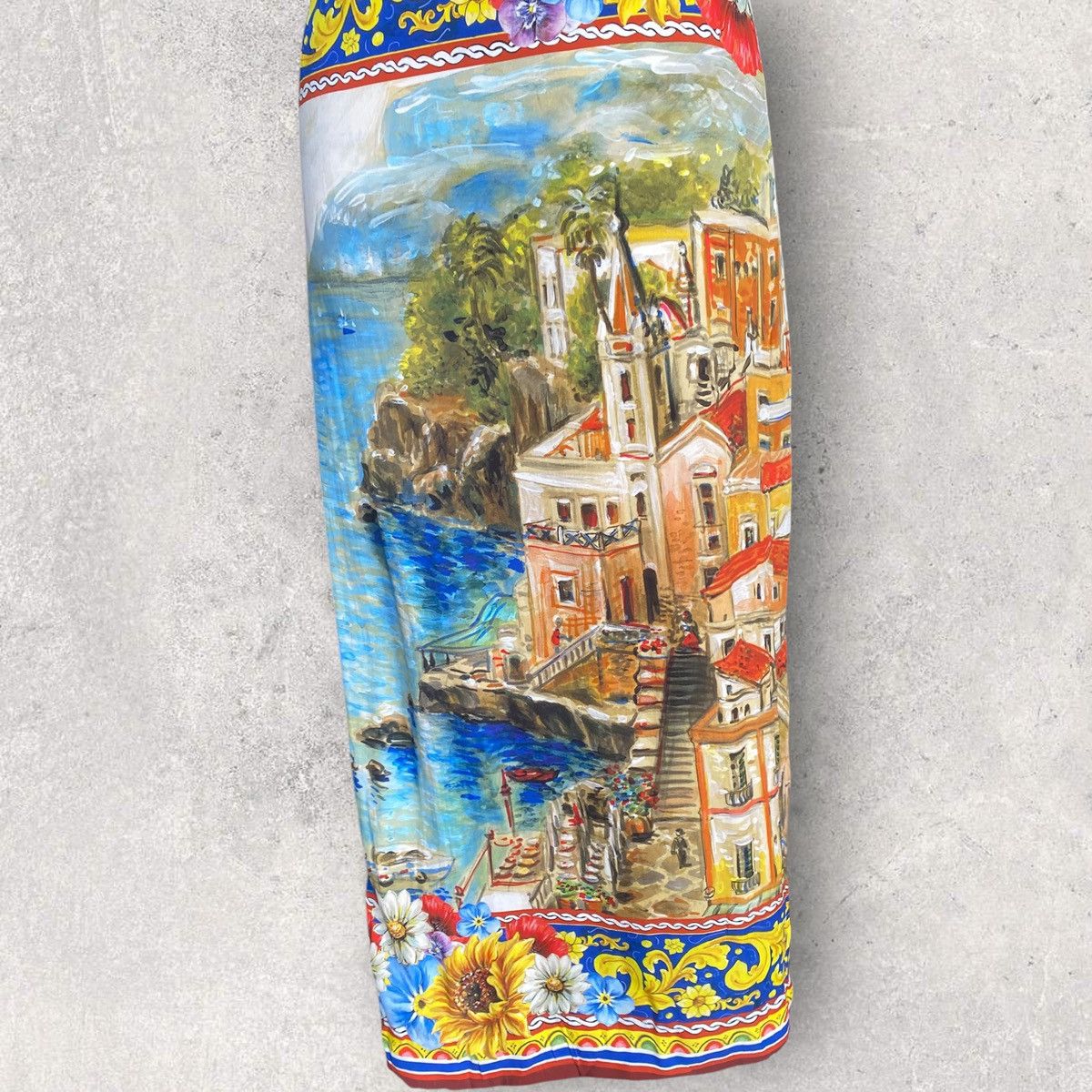 Dolce & Gabbana SS16 Runway Sorento Sequin Silk Dress Size XS / US 0-2 / IT 36-38 - 6 Thumbnail