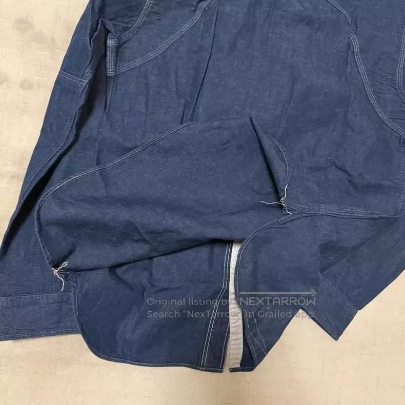 RRL Ralph Lauren RRL Ralph Lauren Old blue dye workwear shirt Size US M / EU 48-50 / 2 - 7 Thumbnail