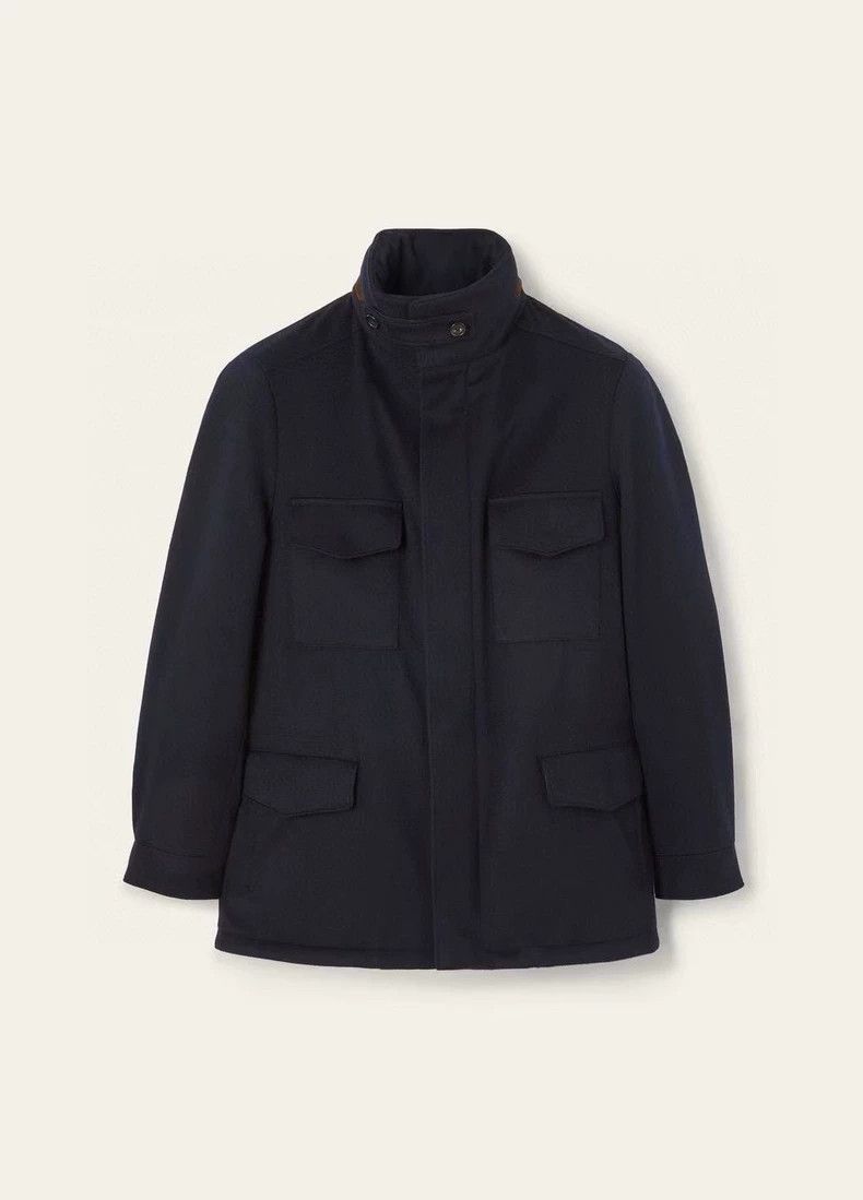 Loro Piana LORO PIANA Men's cashmere version of a traveler's jacket Size US L / EU 52-54 / 3 - 8 Thumbnail