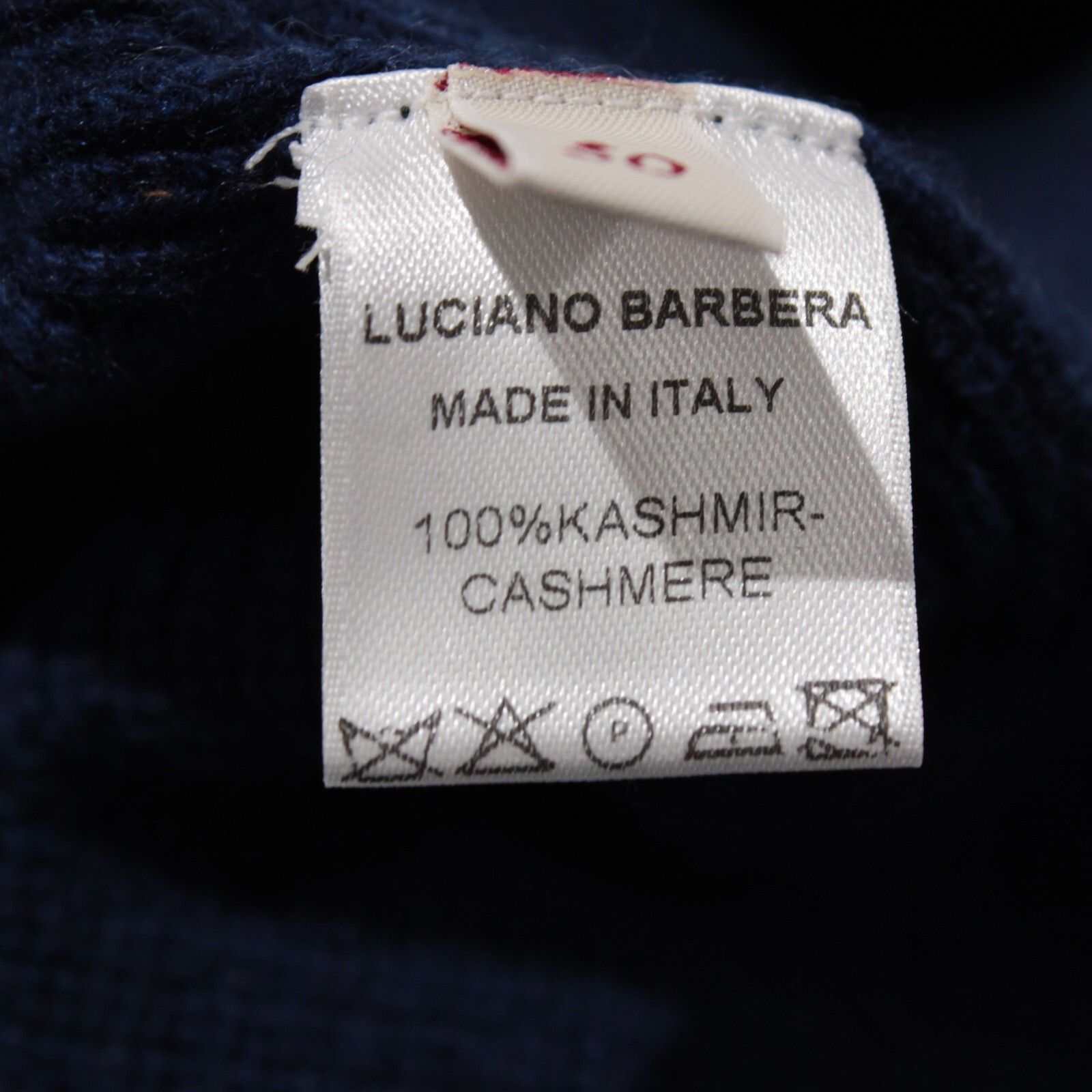 Luciano Barbera Luciano Barbera Sweater Size US M in Blue Size US M / EU 48-50 / 2 - 9 Thumbnail