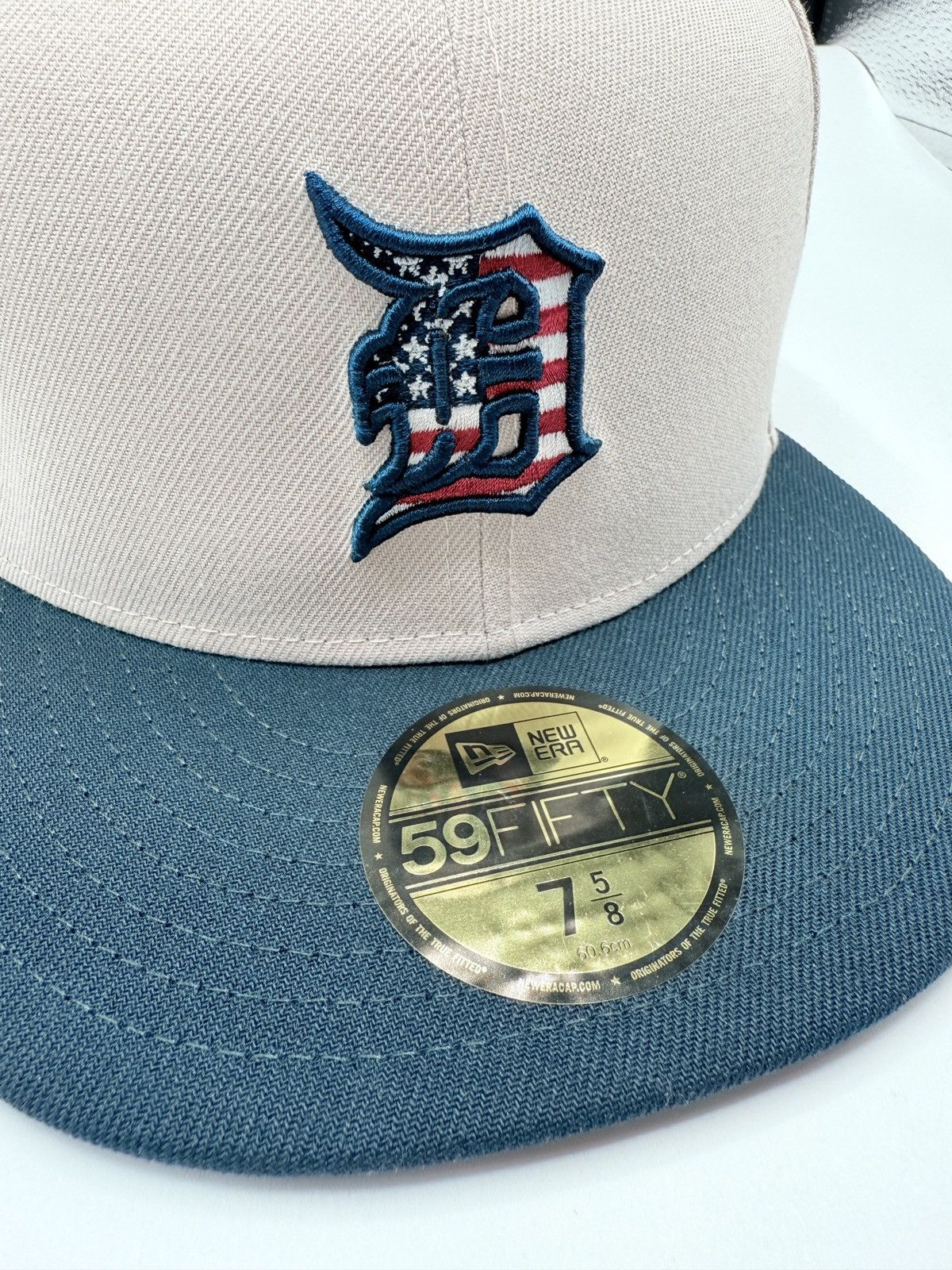 New Era Detroit Tigers New Era 59fifty 2024 4th Of July Hat 7 5/8 Size ONE SIZE - 6 Thumbnail