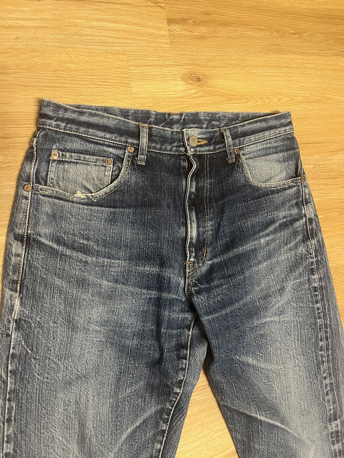 Comme des Garcons QUICK SALE‼️AD2003 COMME des GARÇONS Homme washedJeans Size US 31 - 6 Thumbnail