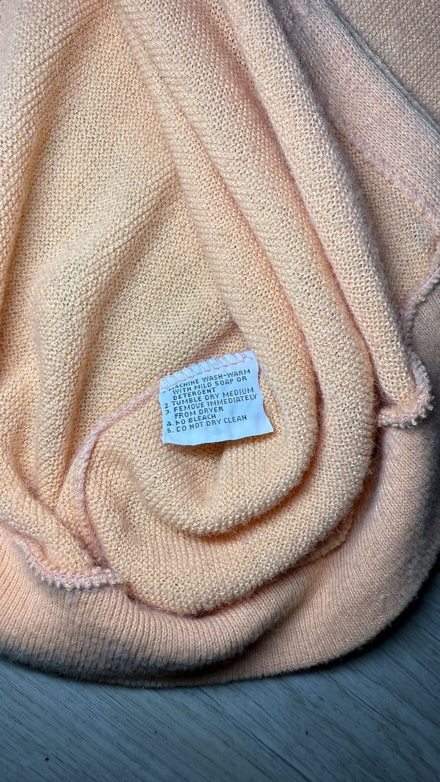 Lacoste Vintage 1970s Izod Lacoste Knit Button Up Cardigan Sweater Size US XL / EU 56 / 4 - 4 Thumbnail